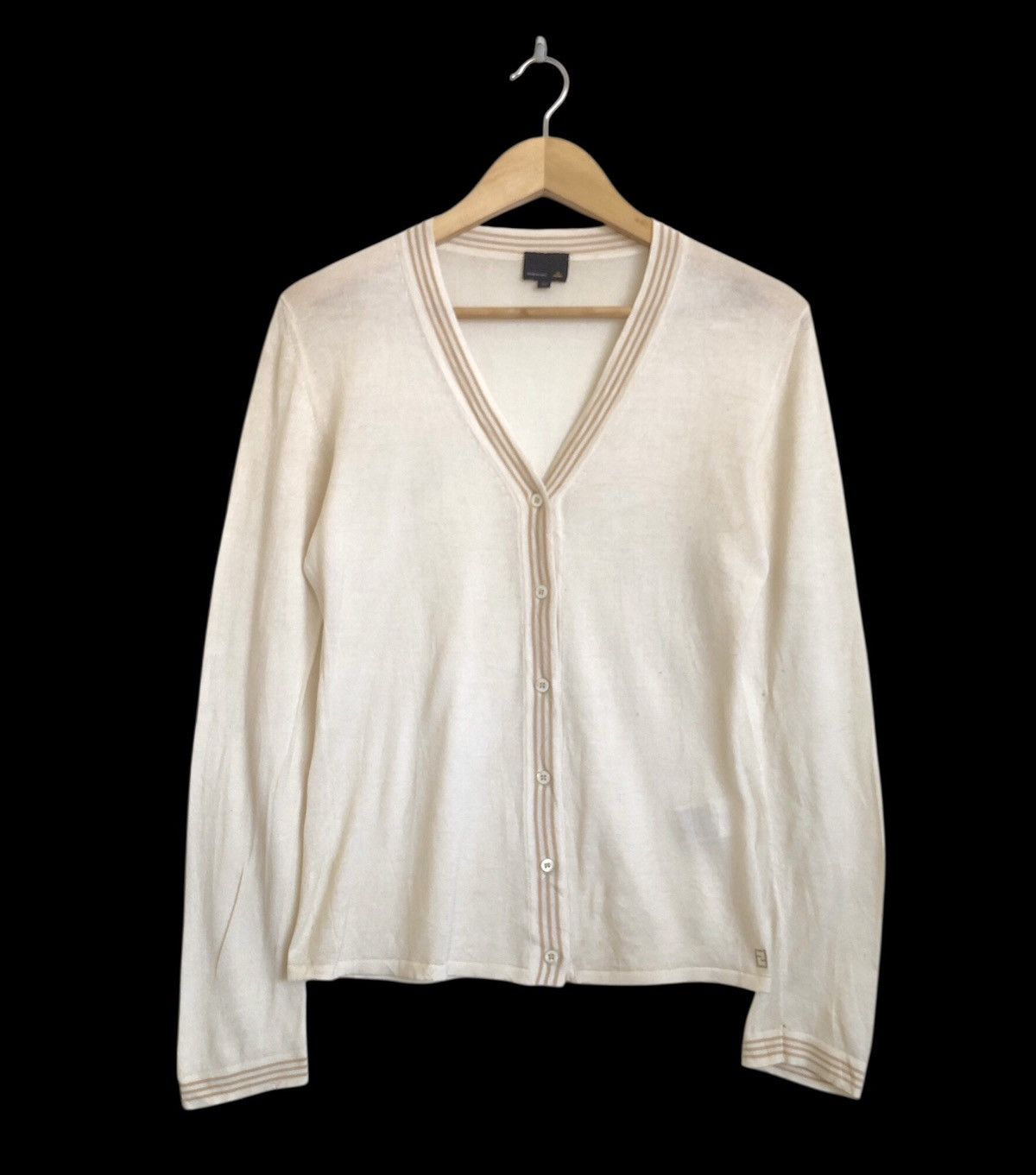 Fendi SOFT COTTON KNIT CARDIGAN Size XS / US 0-2 / IT 36-38 - 1 Thumbnail