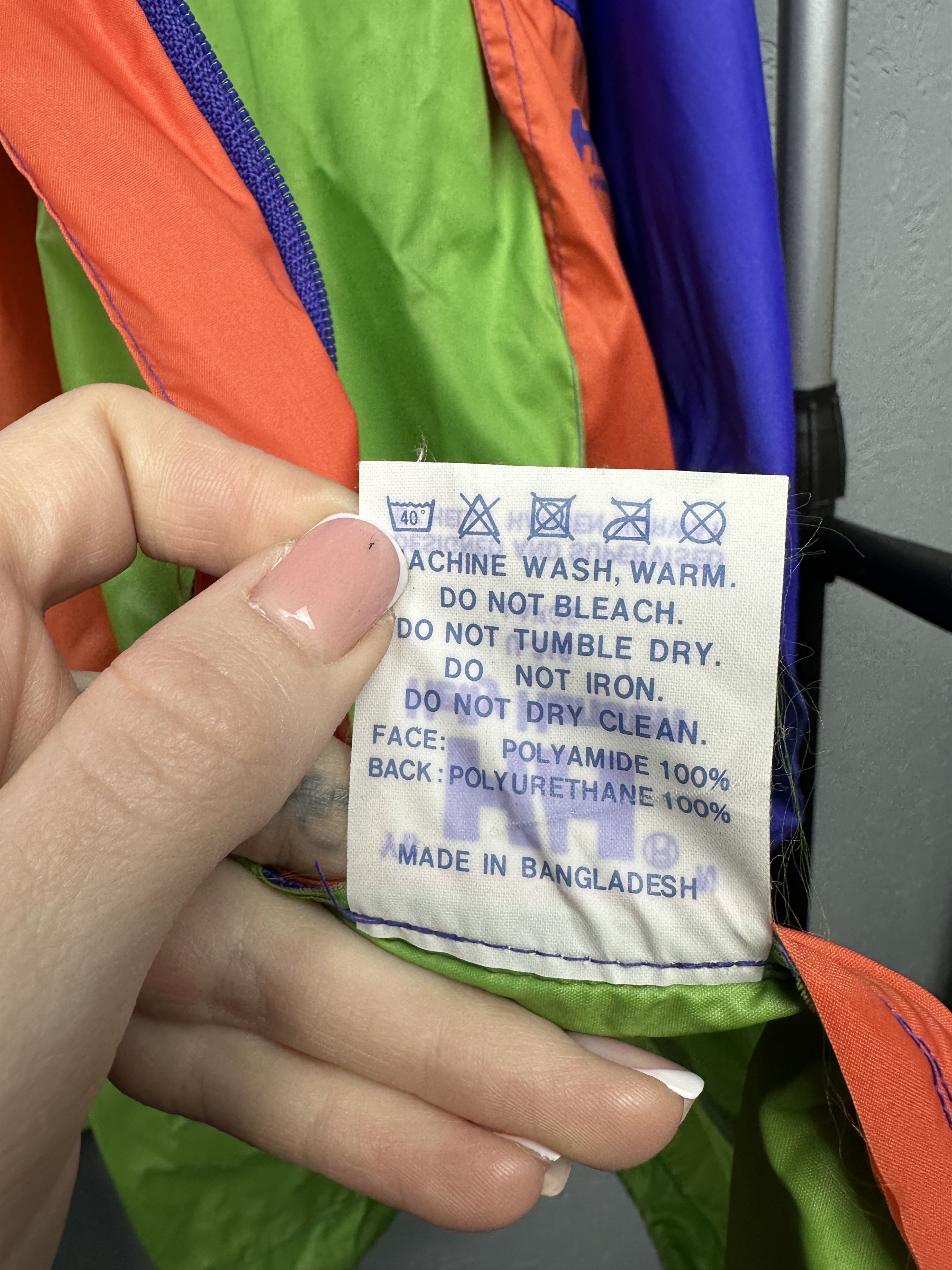 Helly Hansen × Vintage Helly Hansen Vintage Mens Windbreaker Jacket Size US L / EU 52-54 / 3 - 8 Thumbnail