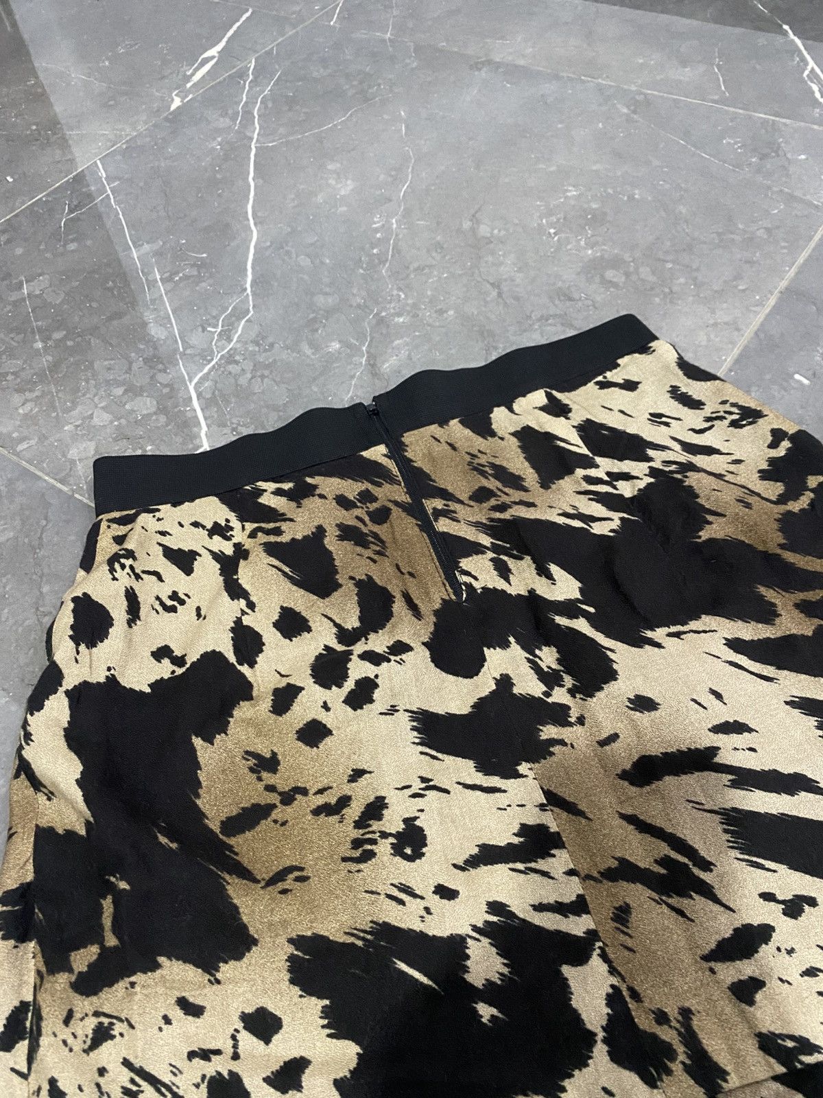 If Six Was Nine 🖤BLACKFRIDAY🖤Ggpx Leopard Camo Mini Skirt Ifsixwasnine Kmrii Size 29" - 6 Thumbnail