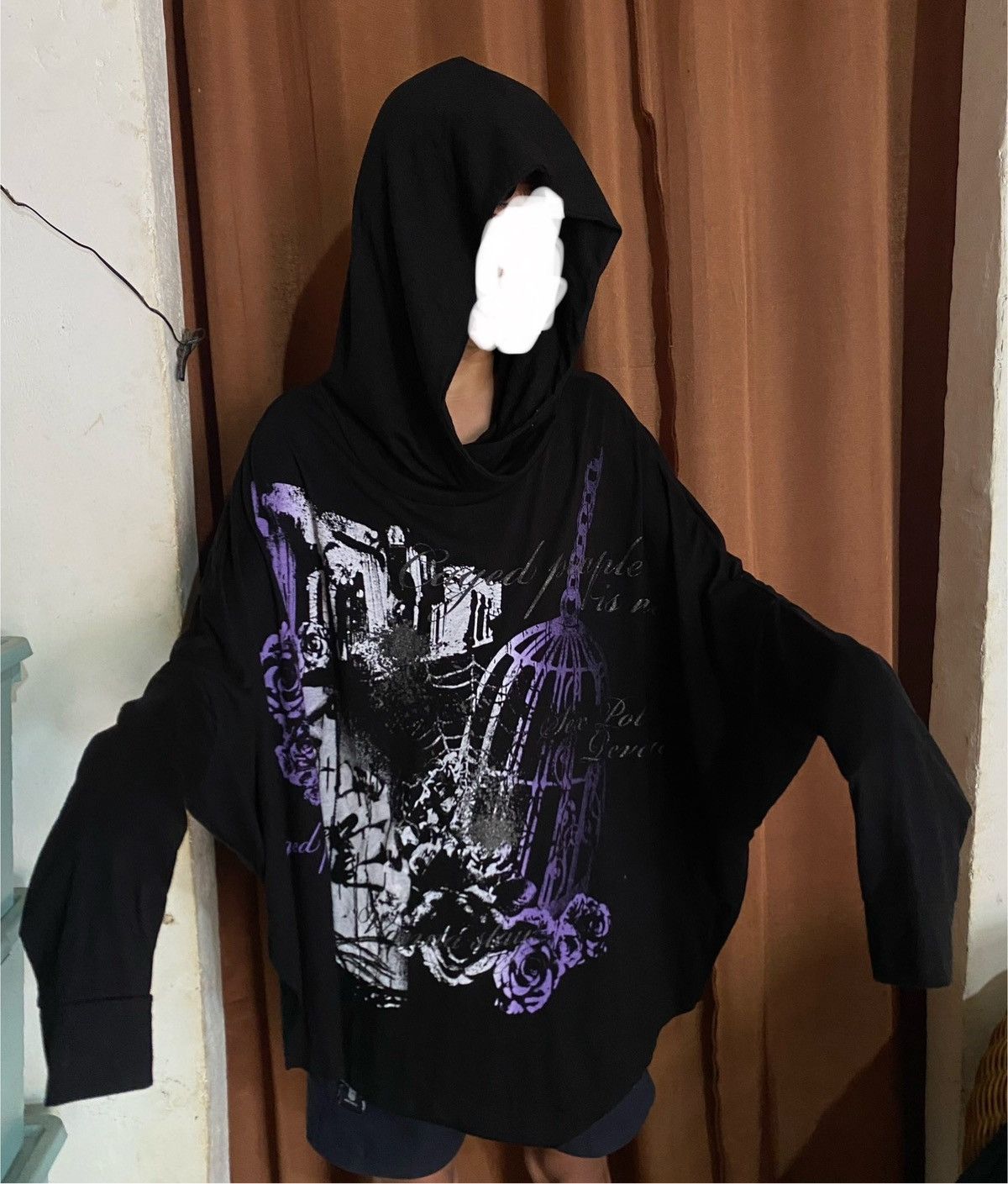 Oversized Hoodie Gothic Vkei Style