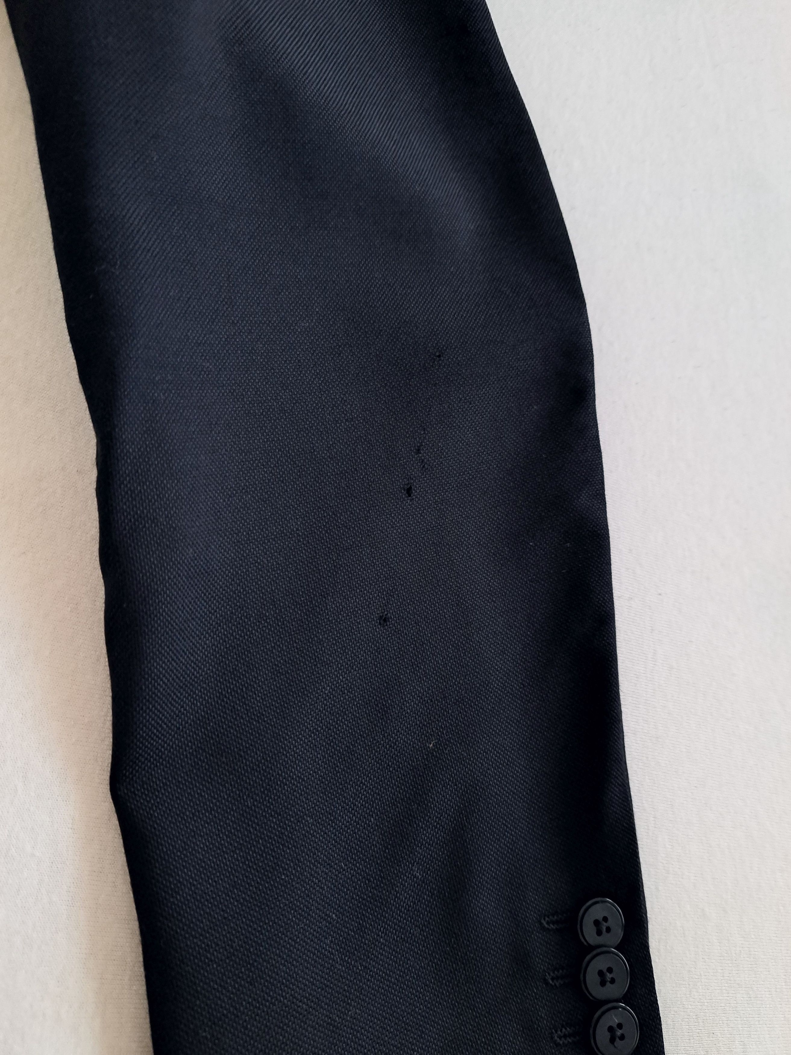 Pal Zileri LAB Sports Coat Suit Jacket - Navy Basket Weave - Sz EU 50R Size 40R - 9 Thumbnail