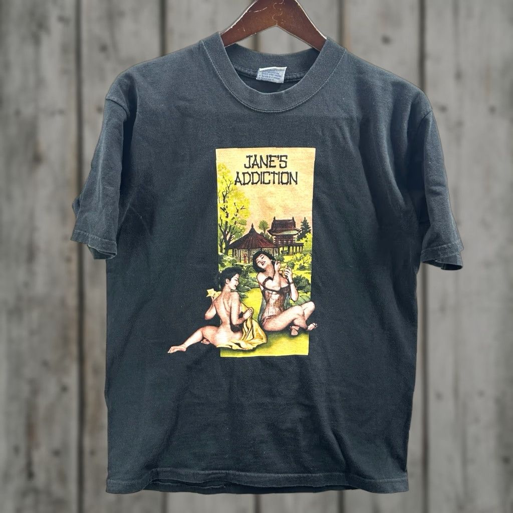 Etro Vintage Janes Addiction Jubilee Tour T Shirt Medium All Sport Tag 2001 Y2k Retro Black Cotton Crew Neck Short Sleeve Men M Size US M / EU 48-50 / 2 - 1 Thumbnail