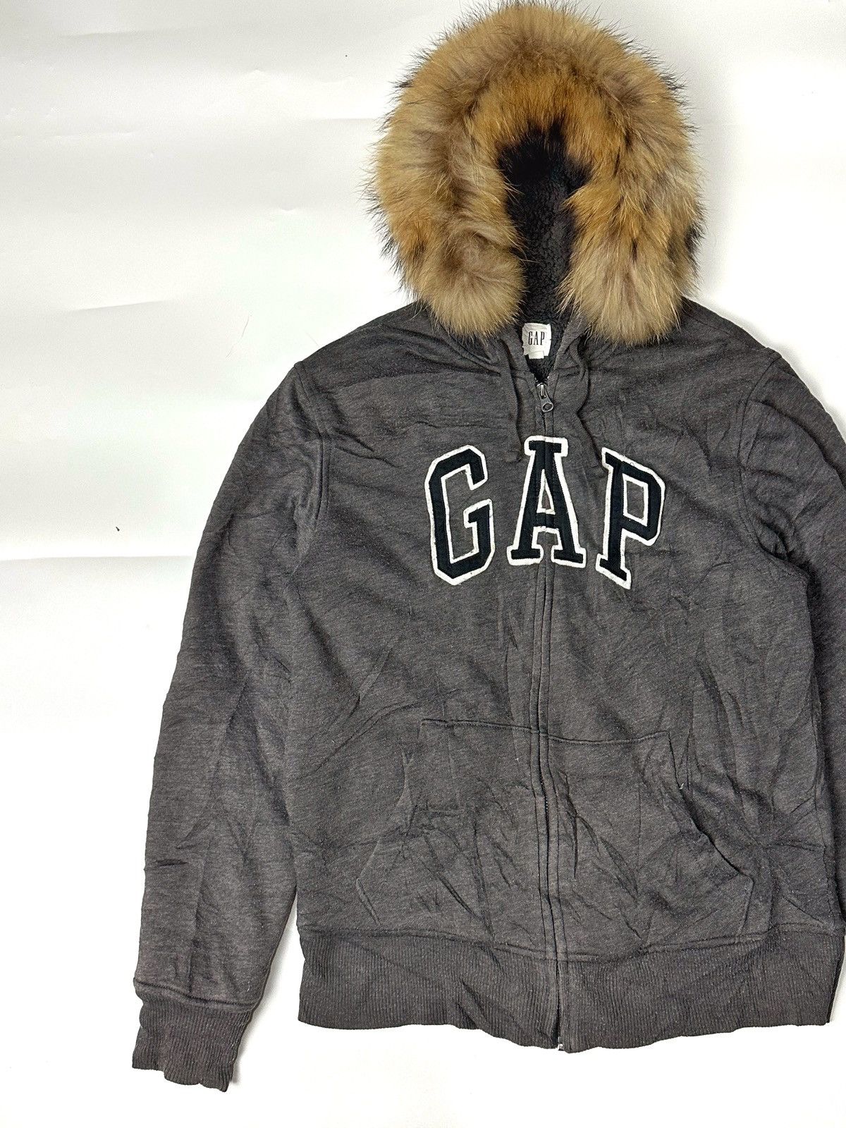 If Six Was Nine × Japanese Brand × Le Grande Bleu (L.G.B.) Fur Sherpa flaace ziphoodie GAP ifsix lgb styled Size US M / EU 48-50 / 2 - 4 Thumbnail