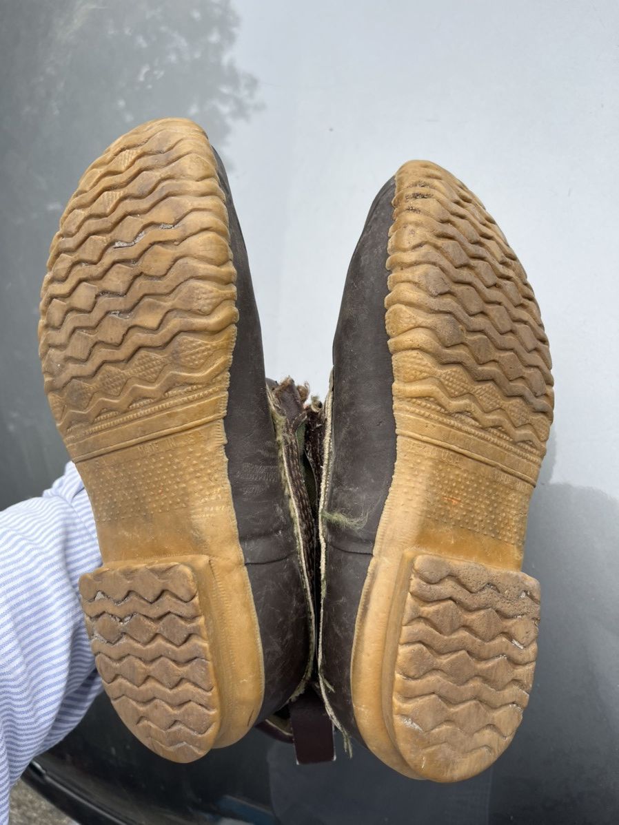 Vintage 1970’s goretex vibram sole duck camo boots Size US XXS / EU 40 - 7 Thumbnail