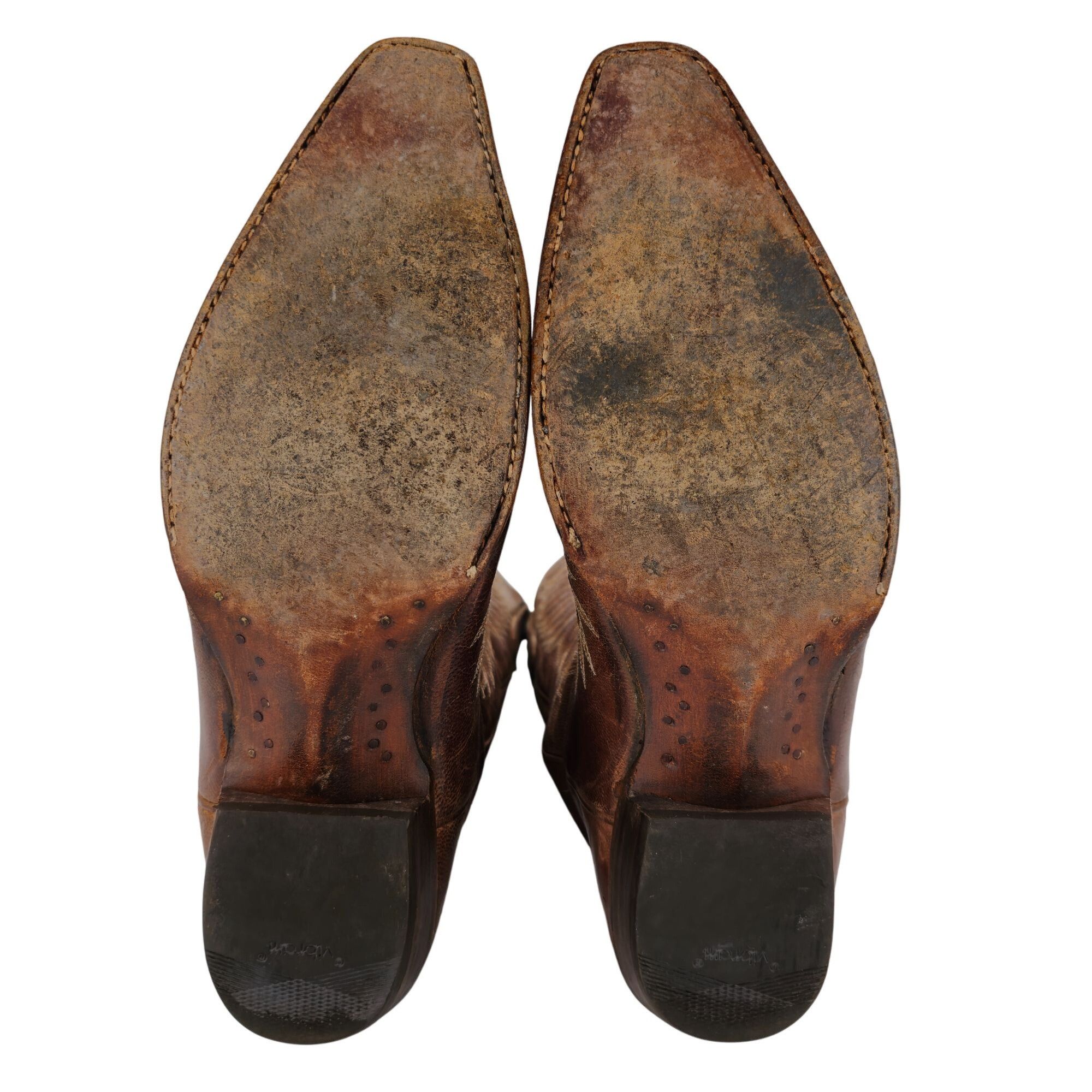 Old Gringo Old Gringo Eagle Snip Toe Men 9.5D Brown Leather Cowboy Boot Size US 9.5 / EU 42-43 - 5 Thumbnail