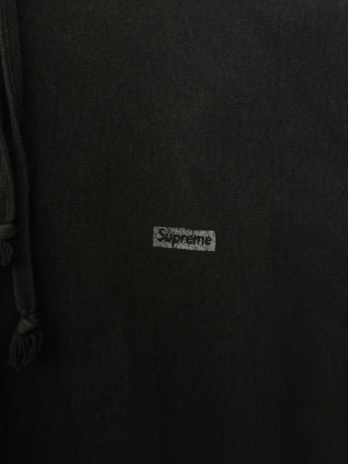 Supreme Black Heavy Supreme Hoodie Size US L / EU 52-54 / 3 - 3 Thumbnail