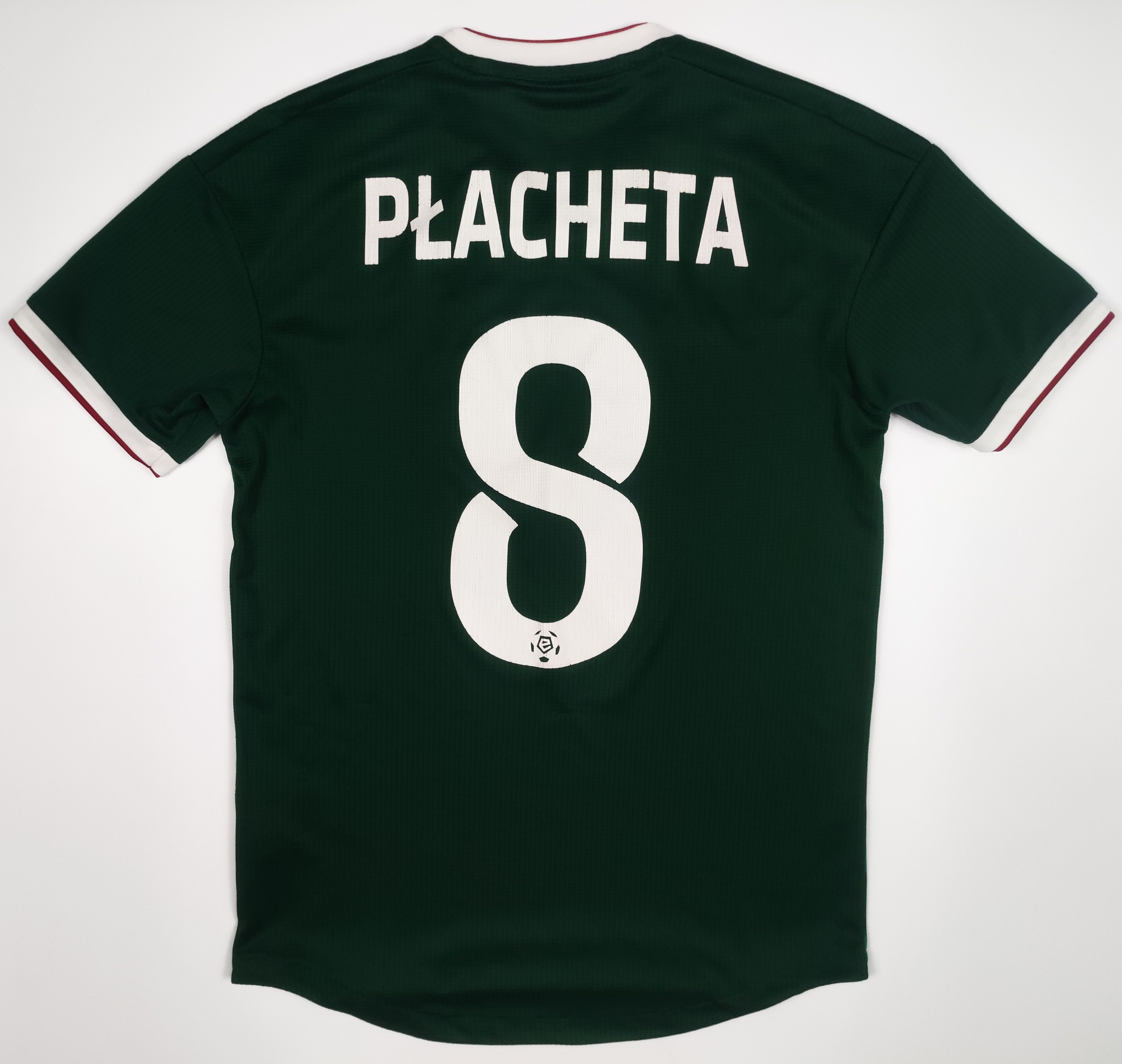 Adidas Płacheta #8 Śląsk Wrocław 2019 2020 Adidas Home Shirt Size US S / EU 44-46 / 1 - 1 Thumbnail