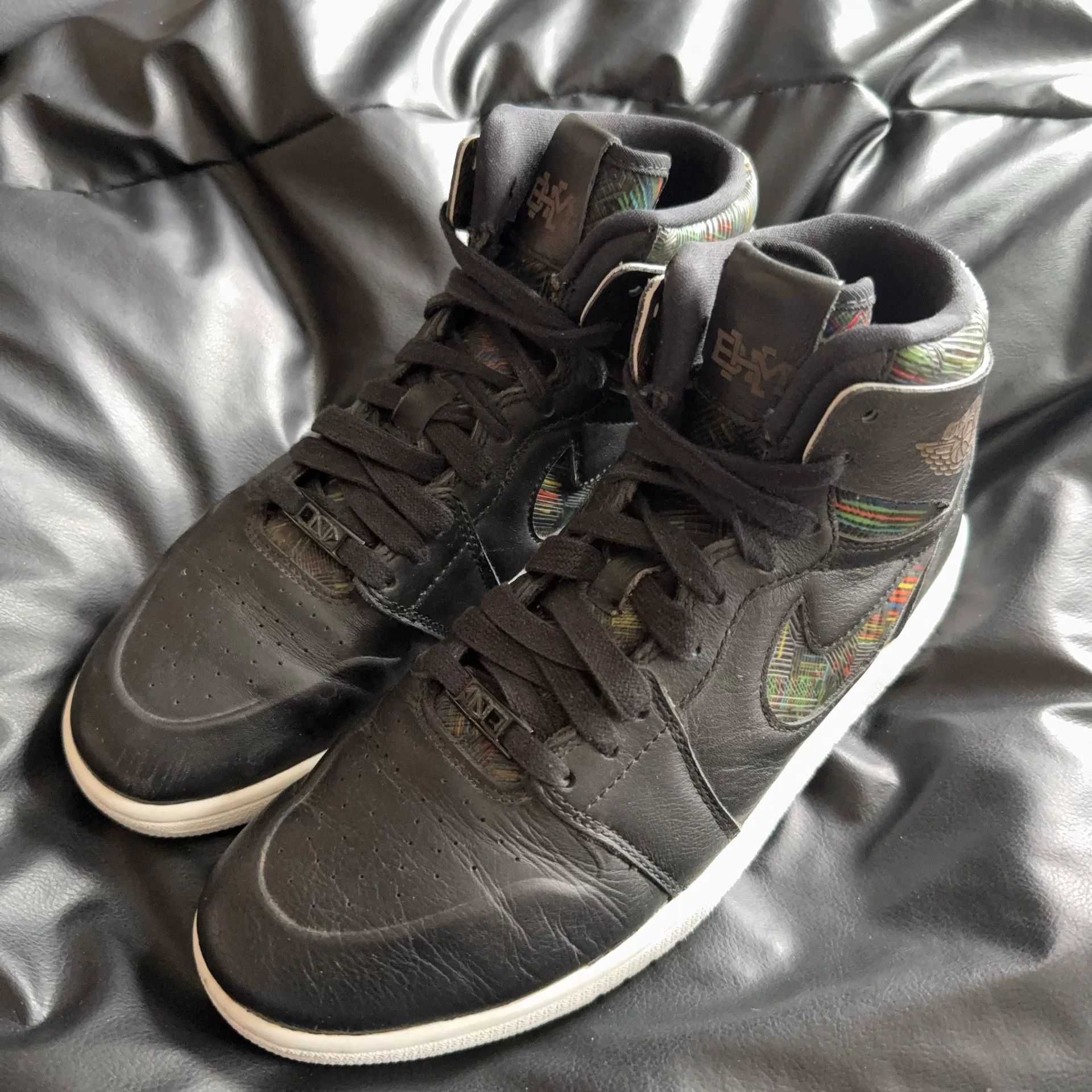 Nike Nike Black Lowtop Sneakers 42 Men Size US 9 / EU 42 - 1 Thumbnail