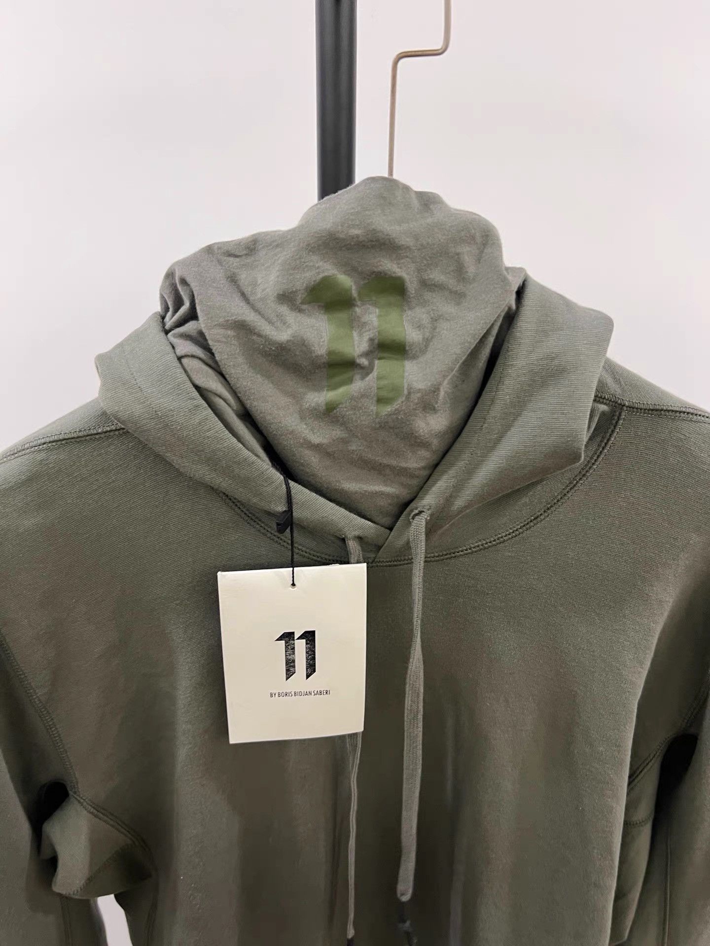 11 By Boris Bidjan Saberi Boris Bidjan Saberi 11by bbs Printed Long Sleeve Hoodie K35 Size US M / EU 48-50 / 2 - 4 Thumbnail