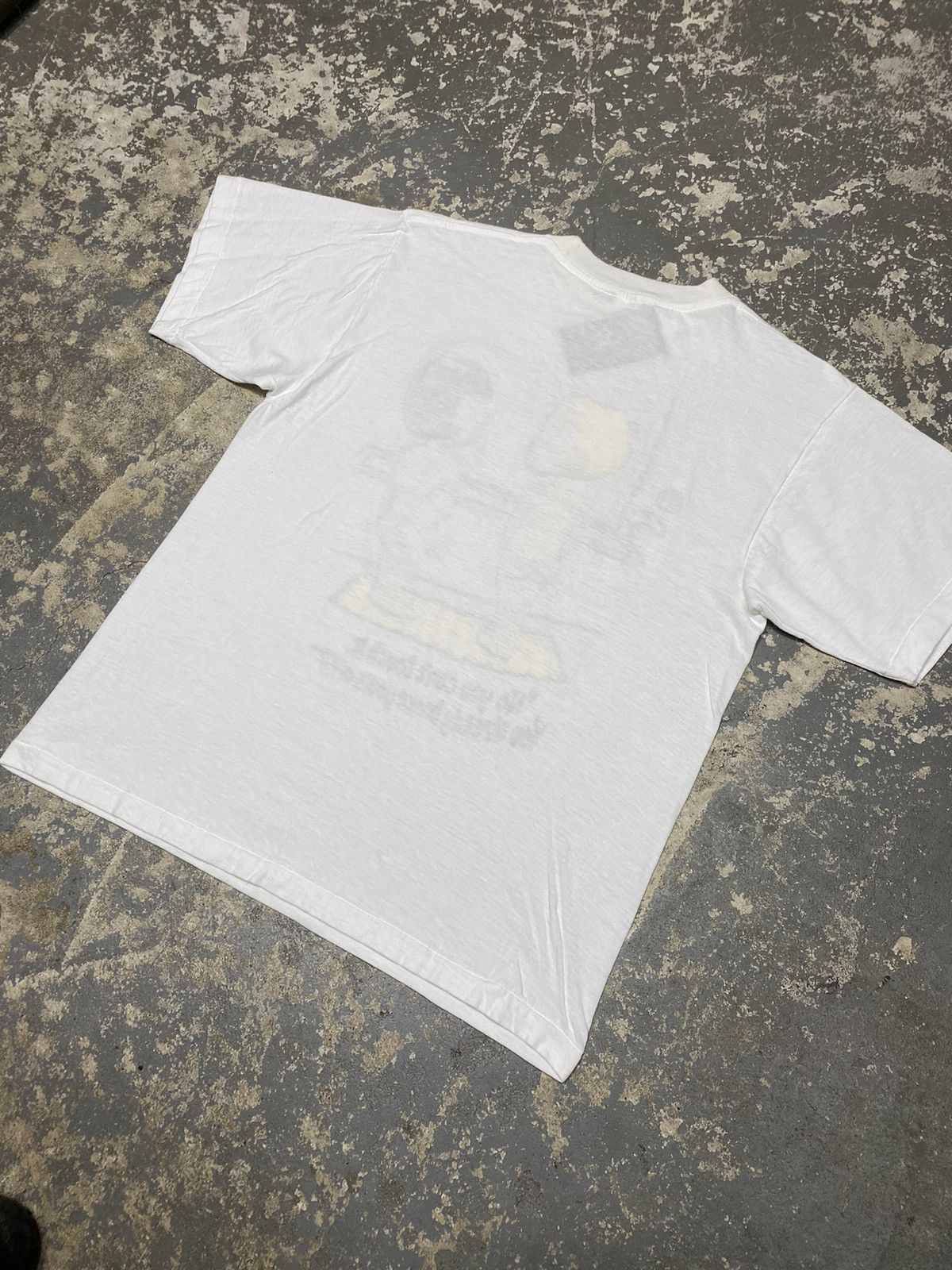 Japanese Brand × Vintage Vintage No You Can’t Touch Broke Yours Off Funny 90s Tshirt Size US L / EU 52-54 / 3 - 8 Thumbnail
