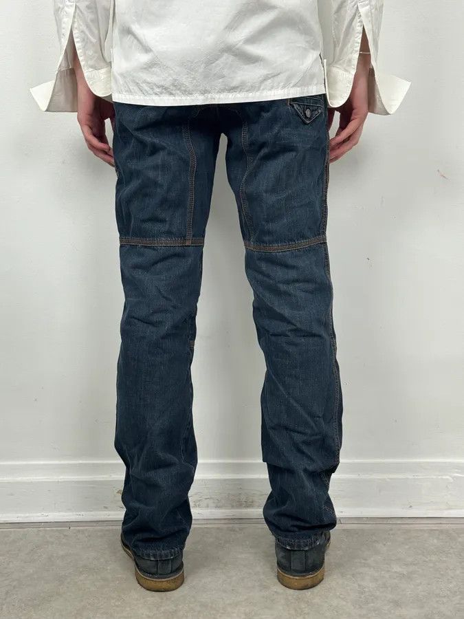 Dolce & Gabbana AW2004 Dolce & Gabbana Blue Denim Zip Multi-Pocket Jeans Size US 32 / EU 48 - 4 Thumbnail