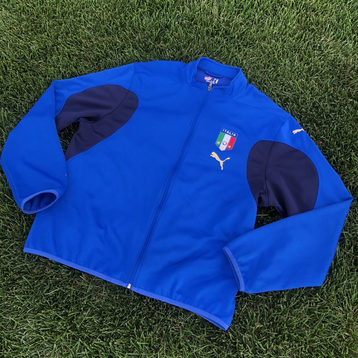 Puma Italy puma 2002 tracksuit anthem jacket Size US XXL / EU 58 / 5 - 3 Thumbnail