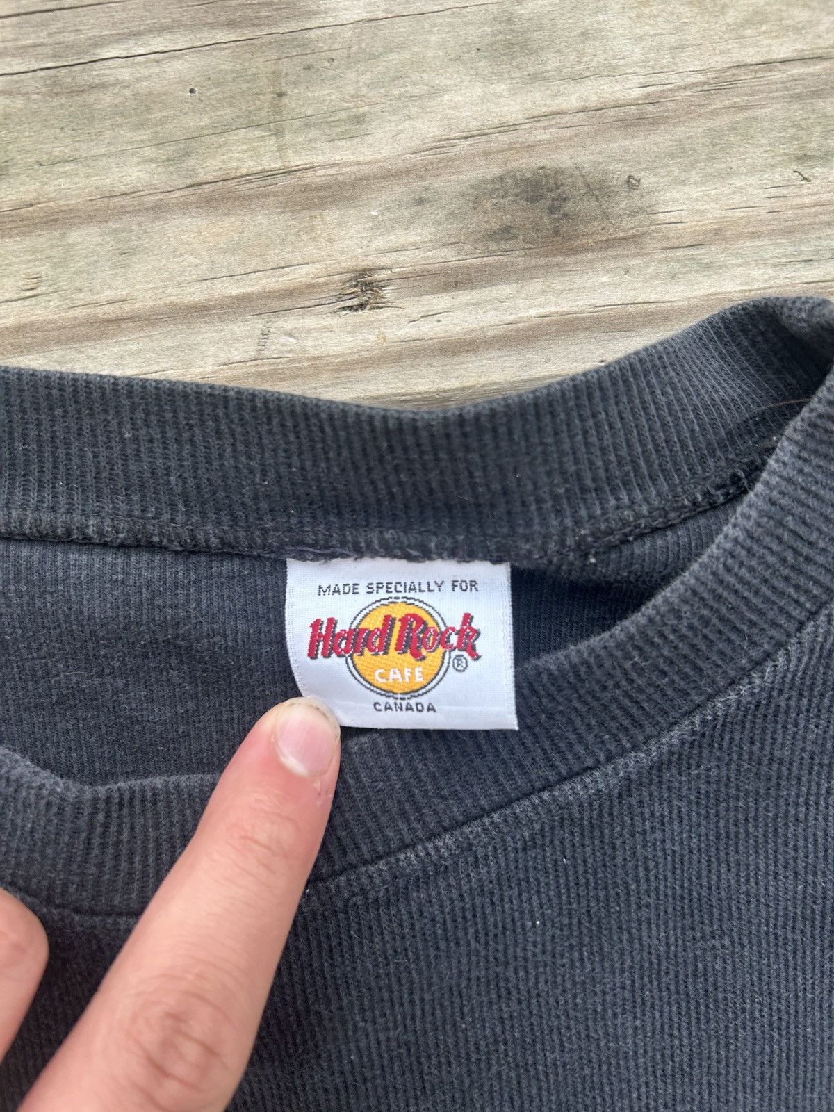 Hard Rock Cafe × Vintage Vintage Hard Rock Sweatshirt/Long Sleevw Size US XL / EU 56 / 4 - 2 Thumbnail