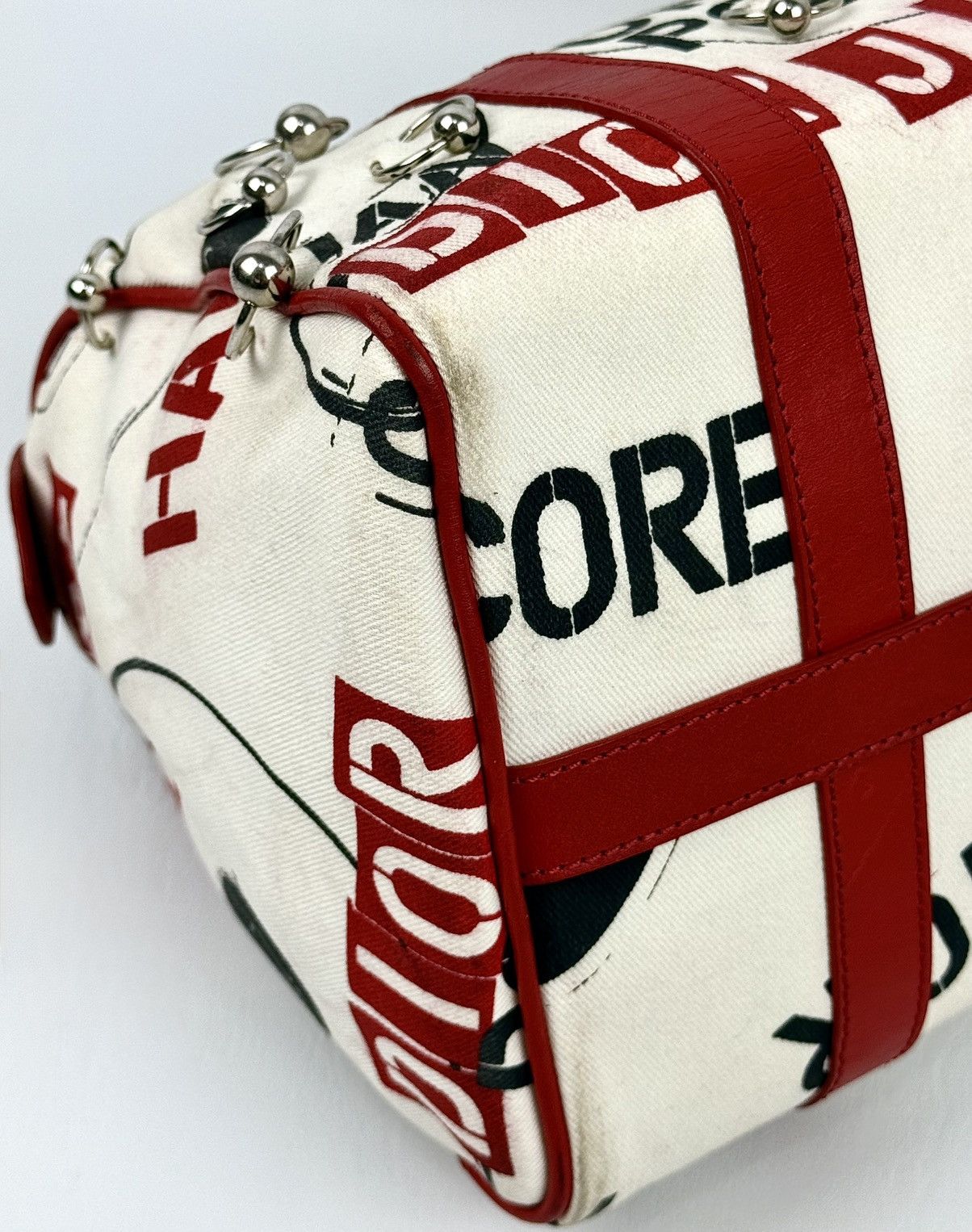 Dior × John Galliano Dior - John Galliano - SS2004 - Hardcore Pierced Boston Bag Size ONE SIZE - 17 Thumbnail