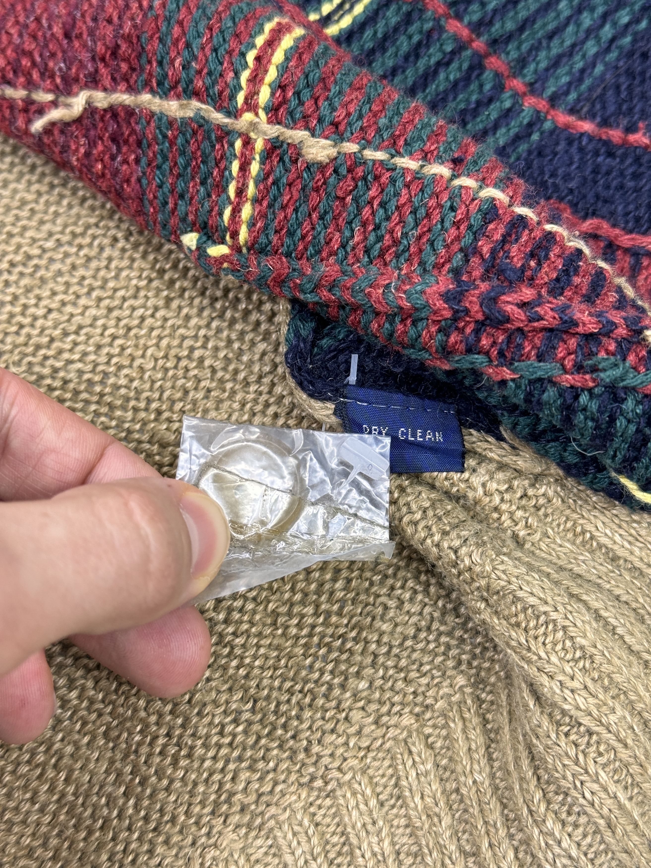 Polo Ralph Lauren × Vintage Vintage Polo Ralph Lauren Cardigan Country Style Aztec Size US XL / EU 56 / 4 - 12 Thumbnail