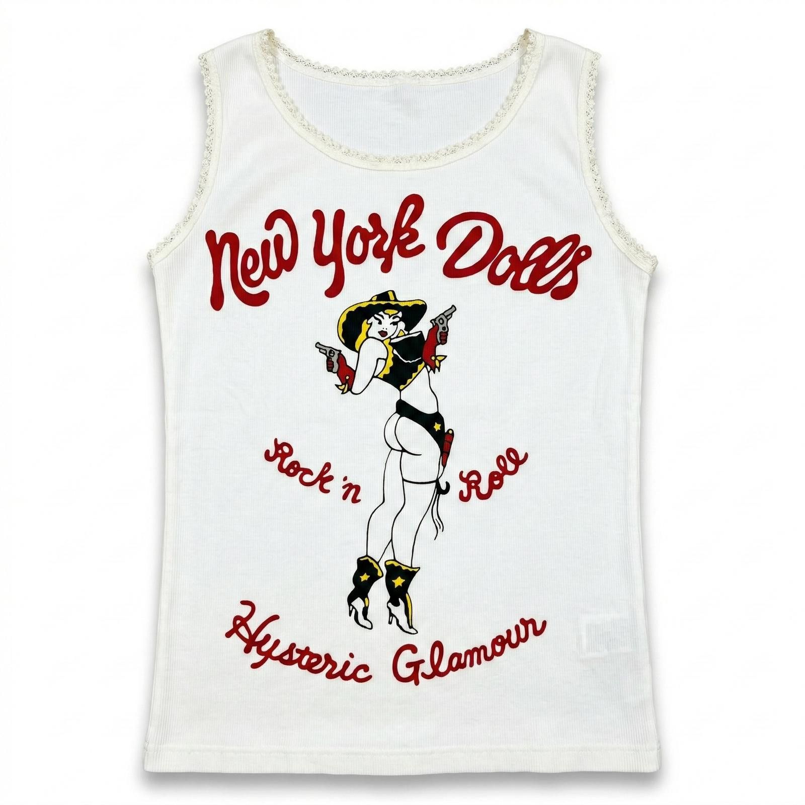 Hysteric Glamour Hysteric Glamour - New York Dolls Rock 'n Roll Sleeveless Size S / US 4 / IT 40 - 1 Thumbnail