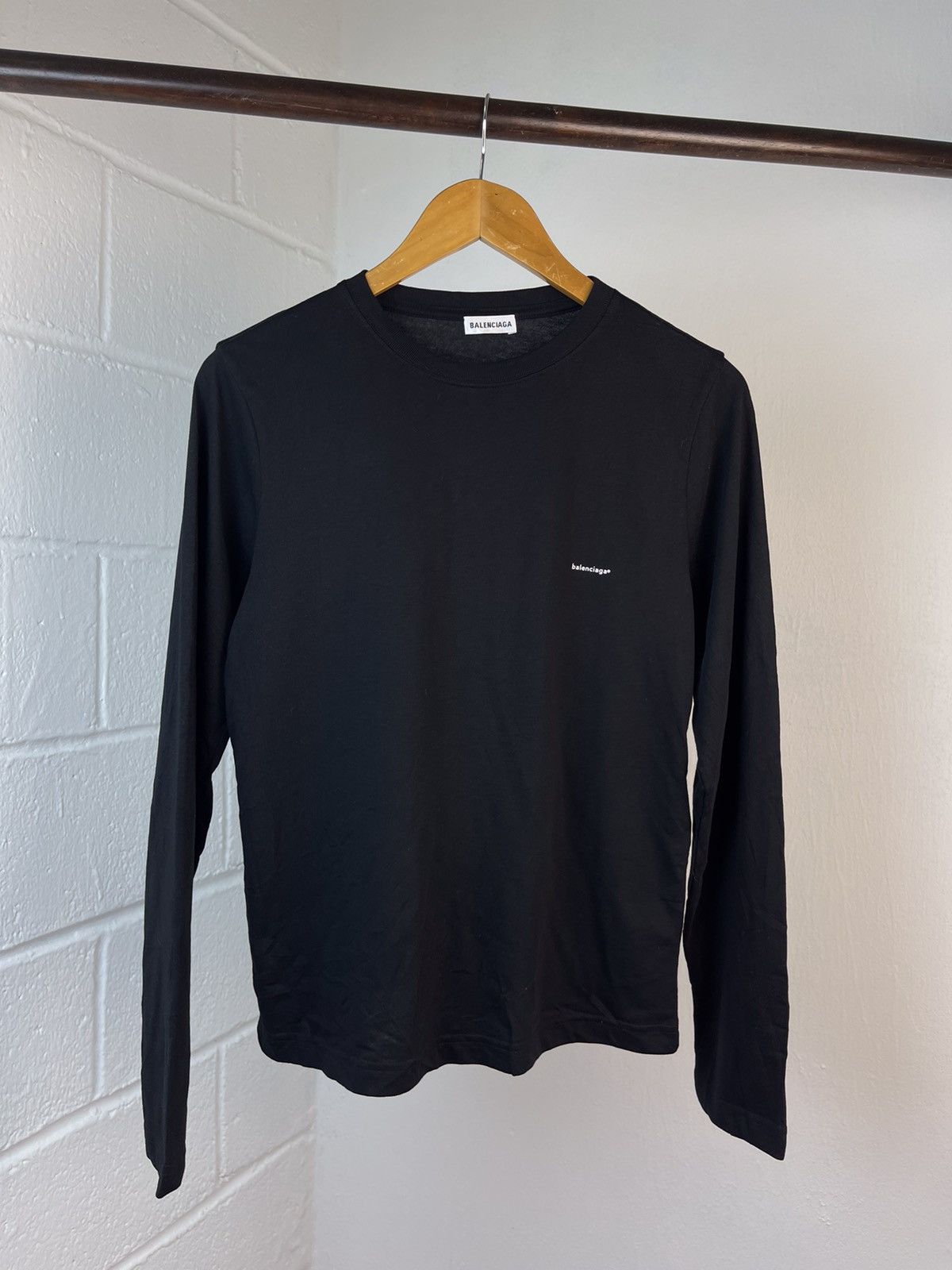 Balenciaga Balenciaga © Copyright Logo Long Sleeve Size US S / EU 44-46 / 1 - 1 Thumbnail