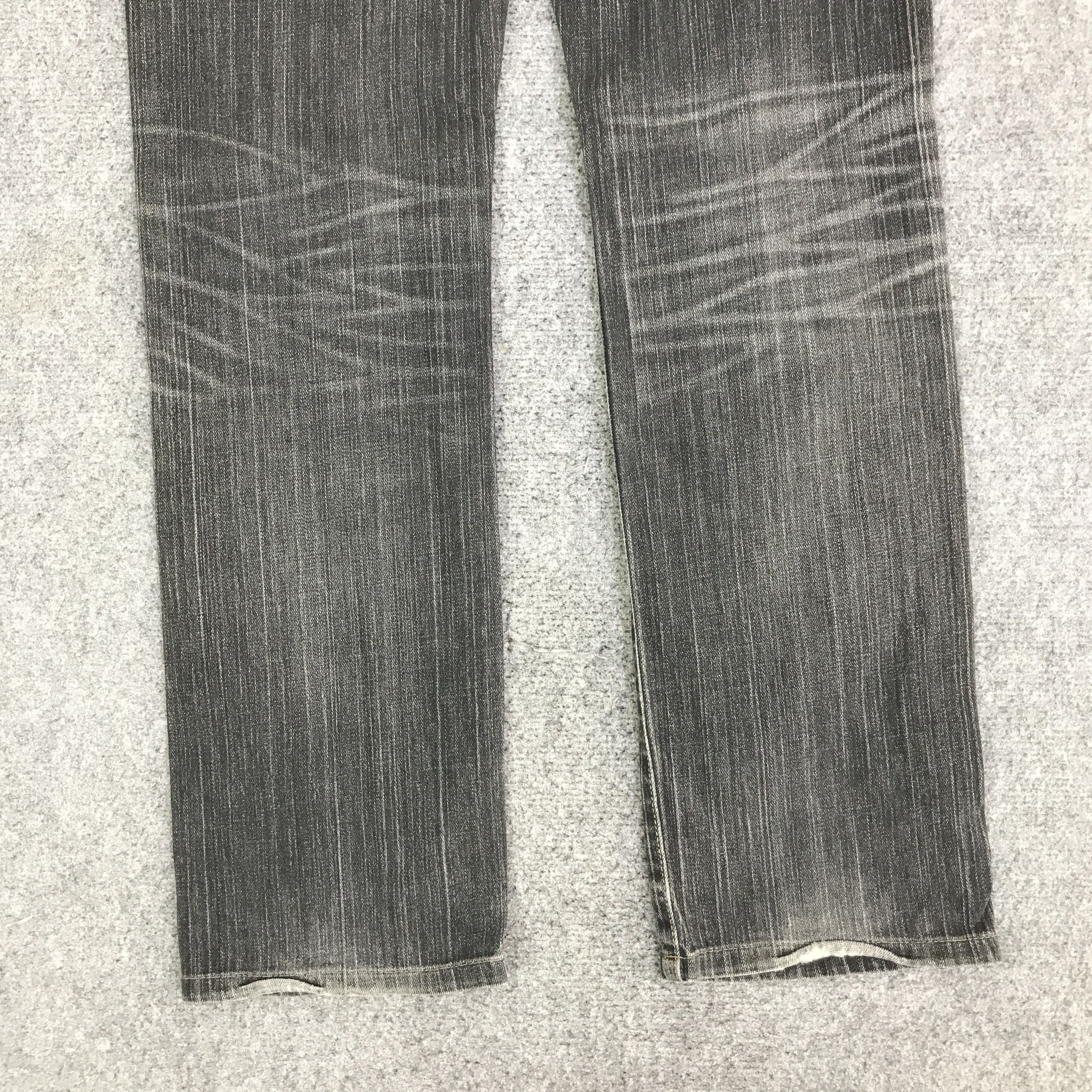 Uniqlo JAPANESE UNIQLO BLACK FADED JEANS PANTS K74B13 Size US 30 / EU 46 - 6 Thumbnail