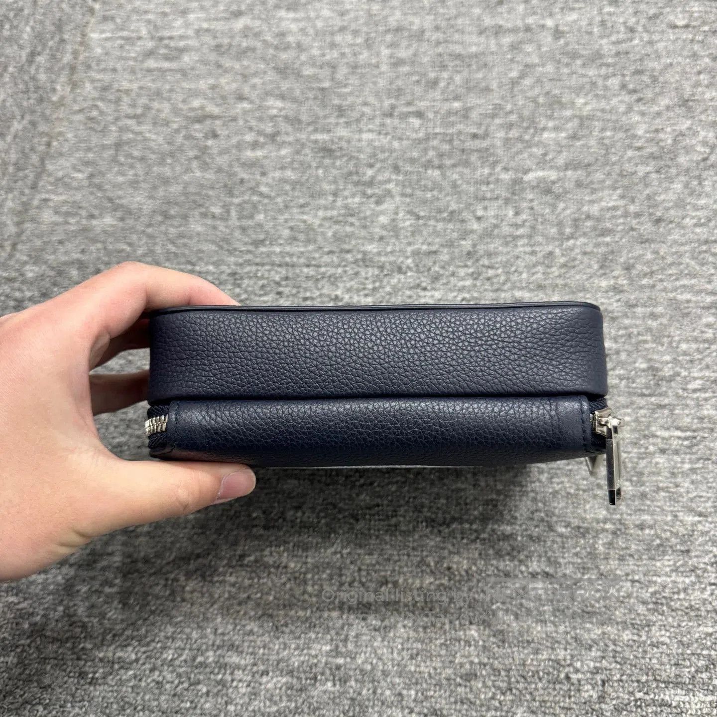Dior Black Leather Zip. Size ONE SIZE - 4 Thumbnail