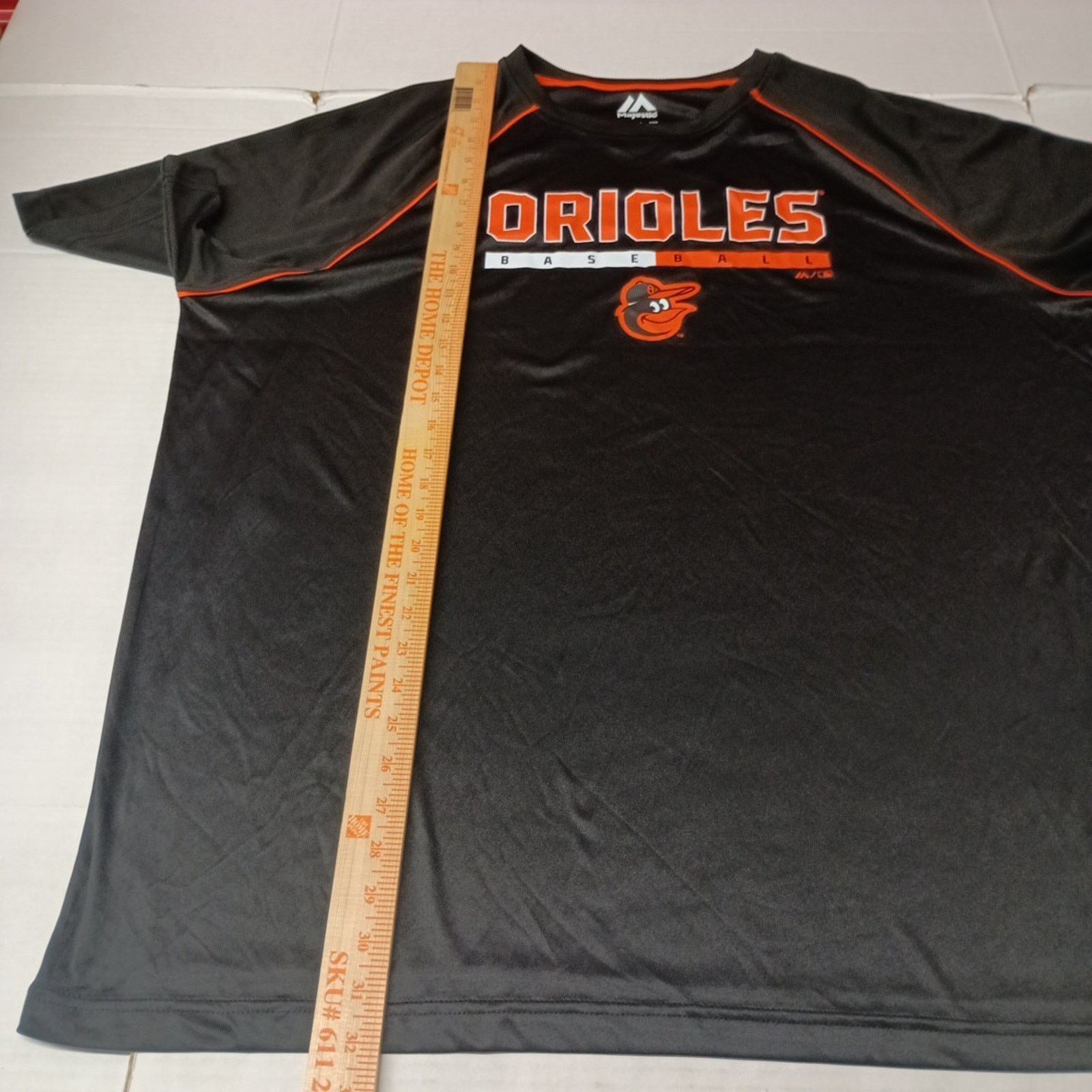 Majestic Baltimore Orioles MLB Shirt Men’s 3XL Black Short Sleeve Size US XXL / EU 58 / 5 - 5 Thumbnail