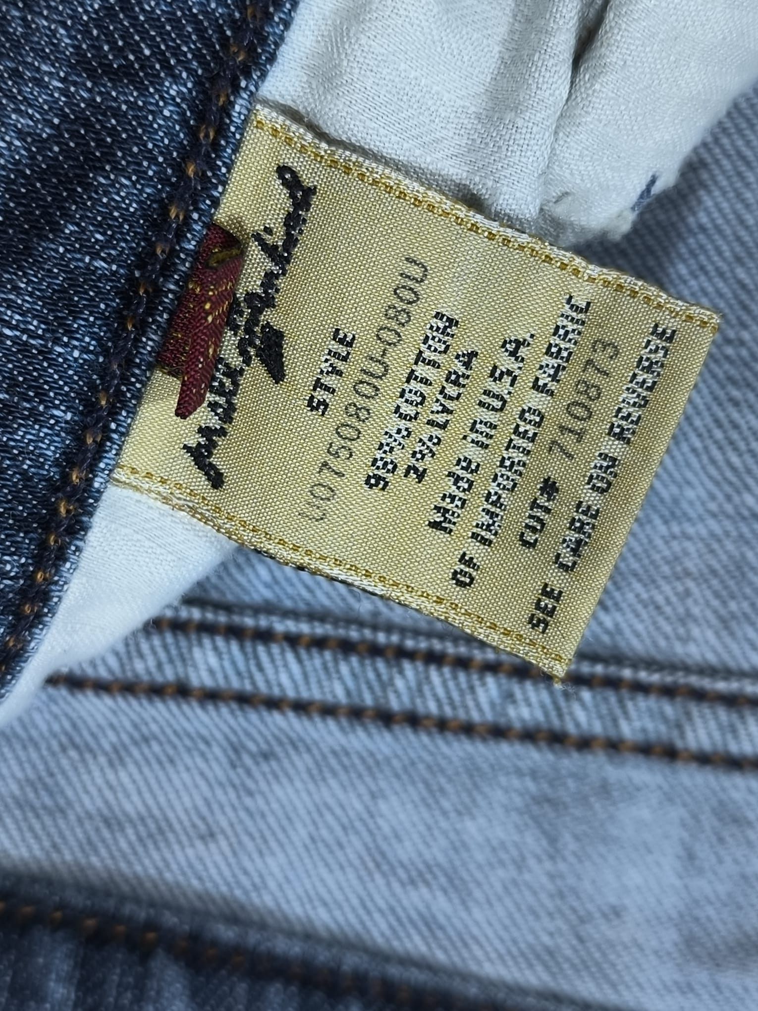 7 For All Mankind 7FORALLMANKIND DISTRESSED LOWRISE BOOTCUT JEANS Size 30" / US 8 / IT 44 - 9 Thumbnail