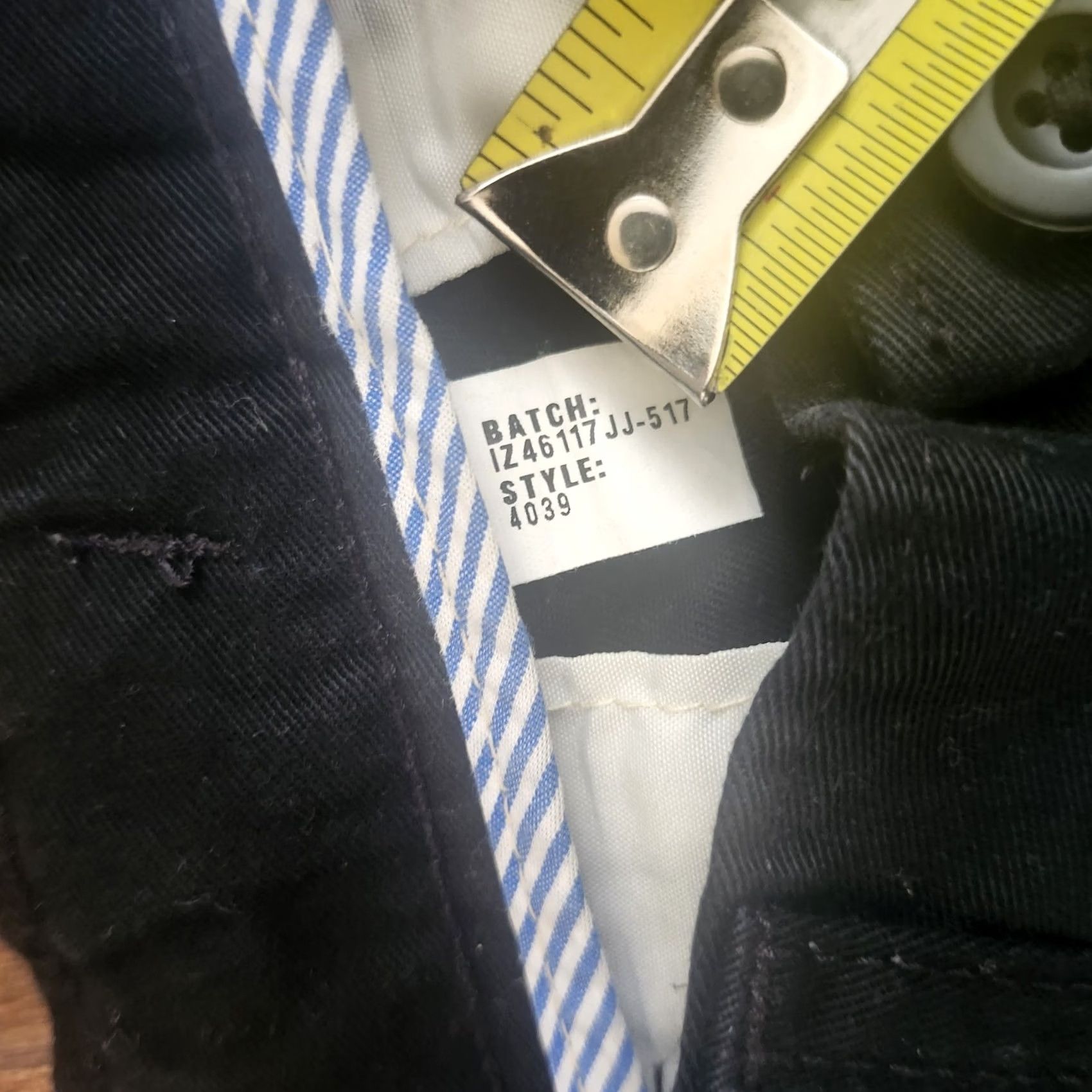 Izod IZOD Womens Black Chino Pants Size 8 Stretch Slim Fit Casual Work Size 30" / US 8 / IT 44 - 7 Thumbnail