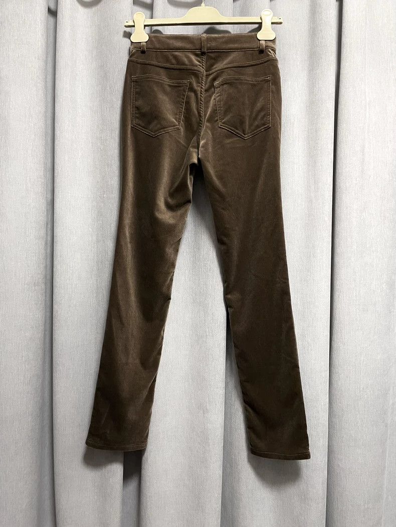 Loro Piana Loro piana Velvet straight trousers 2506-Nextarrow Size 24" / US 00 / IT 34 - 2 Thumbnail