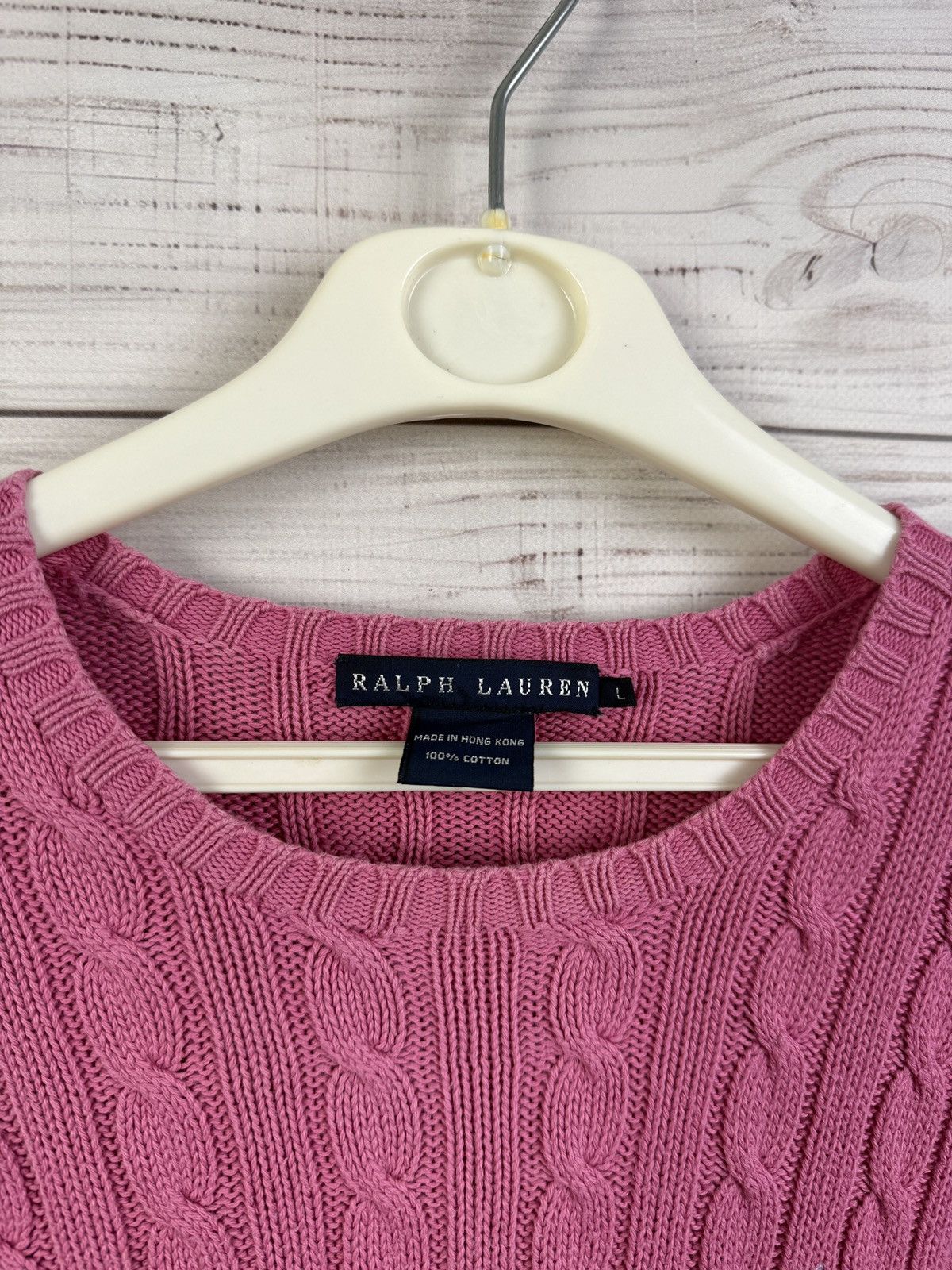 Ralph Lauren Polo Ralph Lauren Kable Knit Sweater Women’s Size L Size L / US 10 / IT 46 - 6 Thumbnail