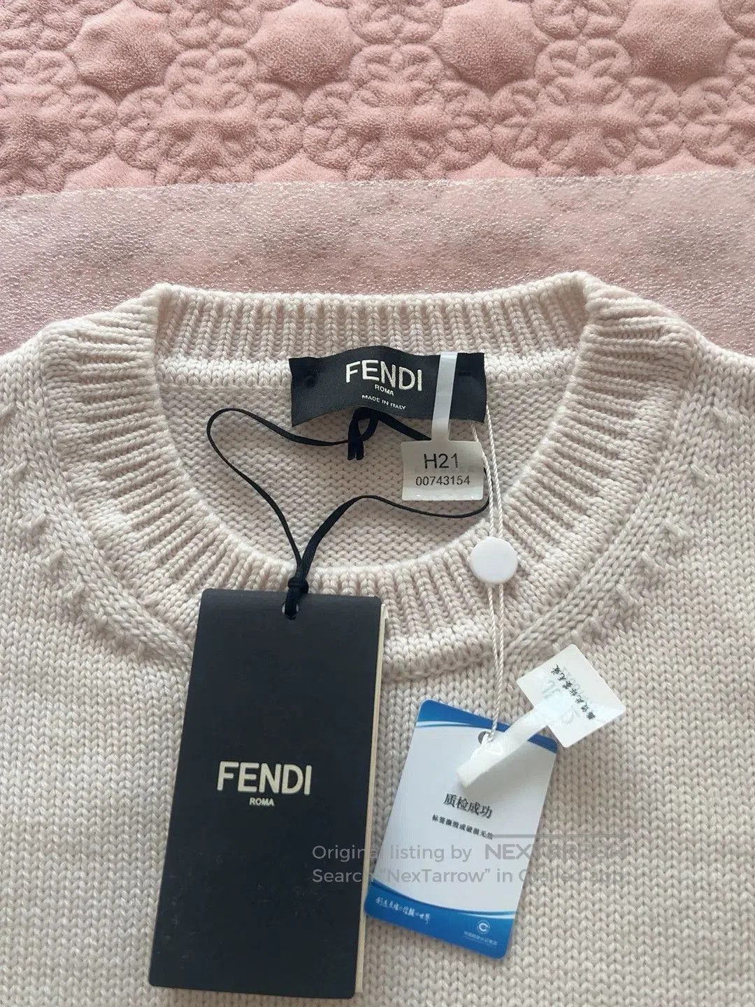 Fendi fendi sweater size 52, brand new. Size US L / EU 52-54 / 3 - 3 Thumbnail