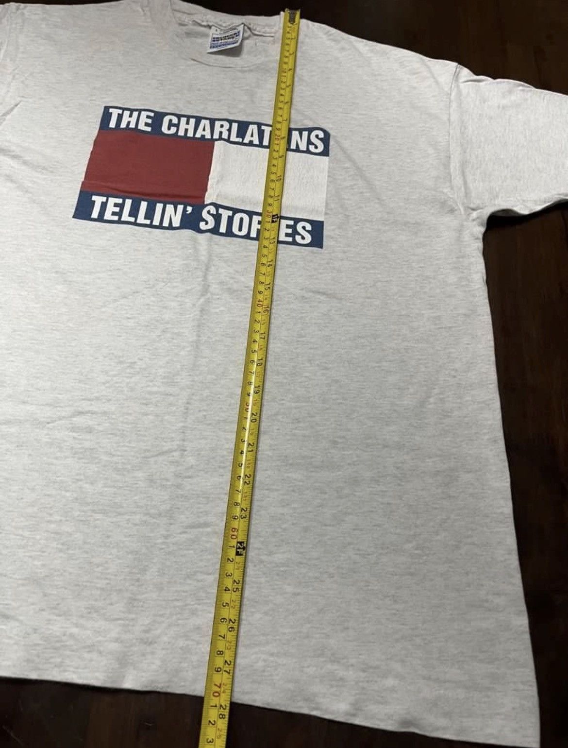 Vintage Vintage 90s The Charlatans Band T shirt Size US L / EU 52-54 / 3 - 5 Thumbnail