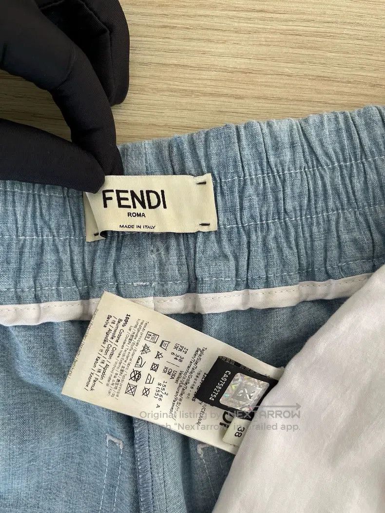 Fendi Fendi Light blue shorts Size 25" / US 0 / IT 36 - 3 Thumbnail