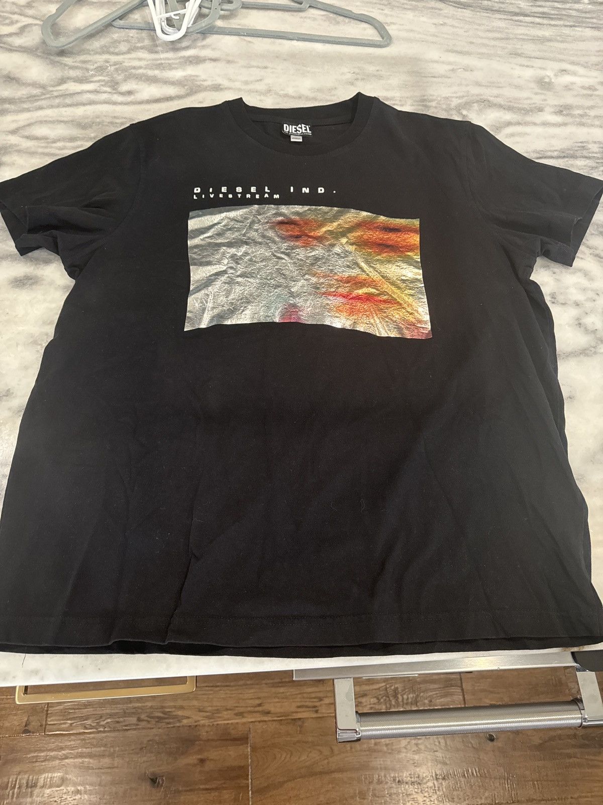 Diesel Diesel Ind. Livestream Tee Size US XL / EU 56 / 4 - 1 Thumbnail