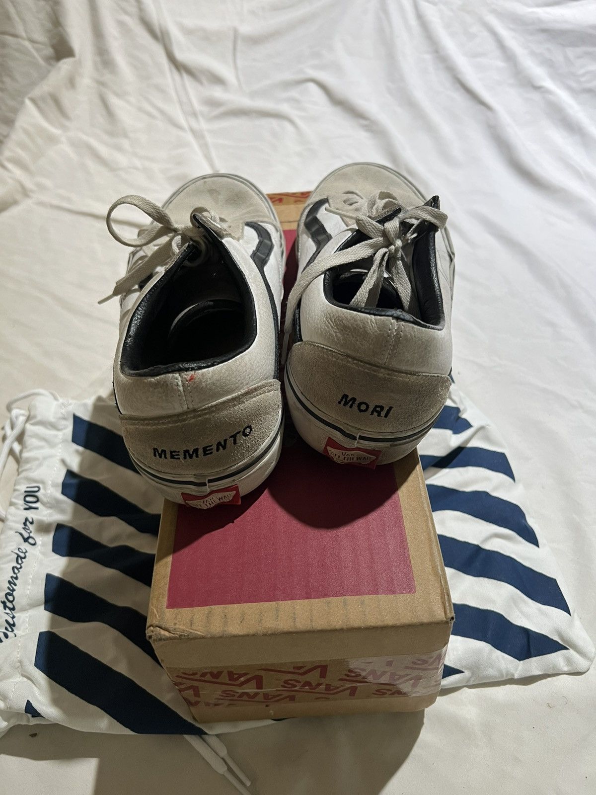 Vans Vans Custom "Momento Mori" Old Skools Size US 11 / EU 44 - 4 Thumbnail