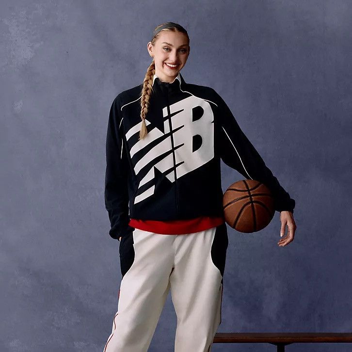 New Balance Basketball Oversized Print Woven Jacket Size US XXL / EU 58 / 5 - 6 Thumbnail