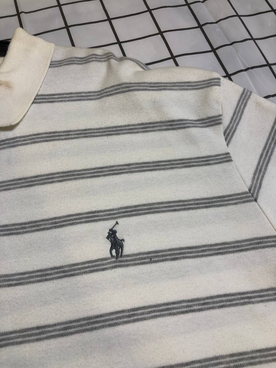 Polo Ralph Lauren Ralph Lauren Polo Shirt Mens Striped Pony Short Size US L / EU 52-54 / 3 - 4 Thumbnail