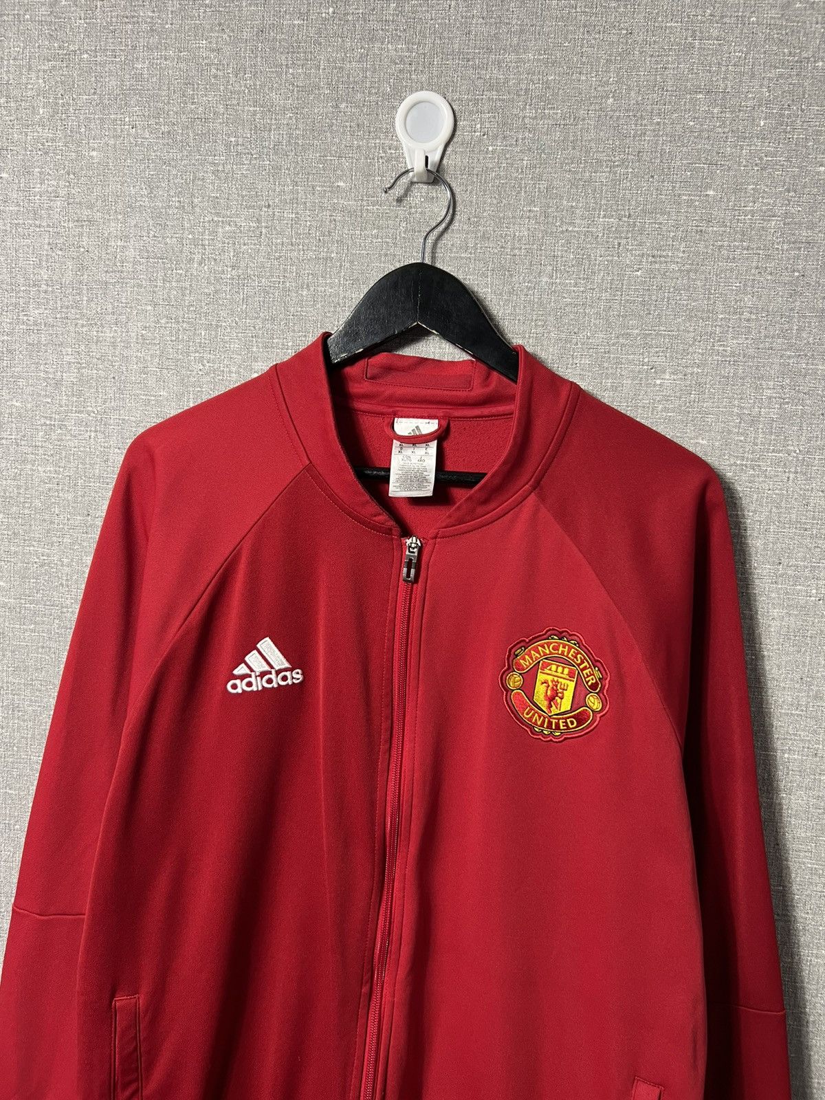 Adidas Adidas Manchester United 2016-17 Track Jacket Size US XL / EU 56 / 4 - 2 Thumbnail