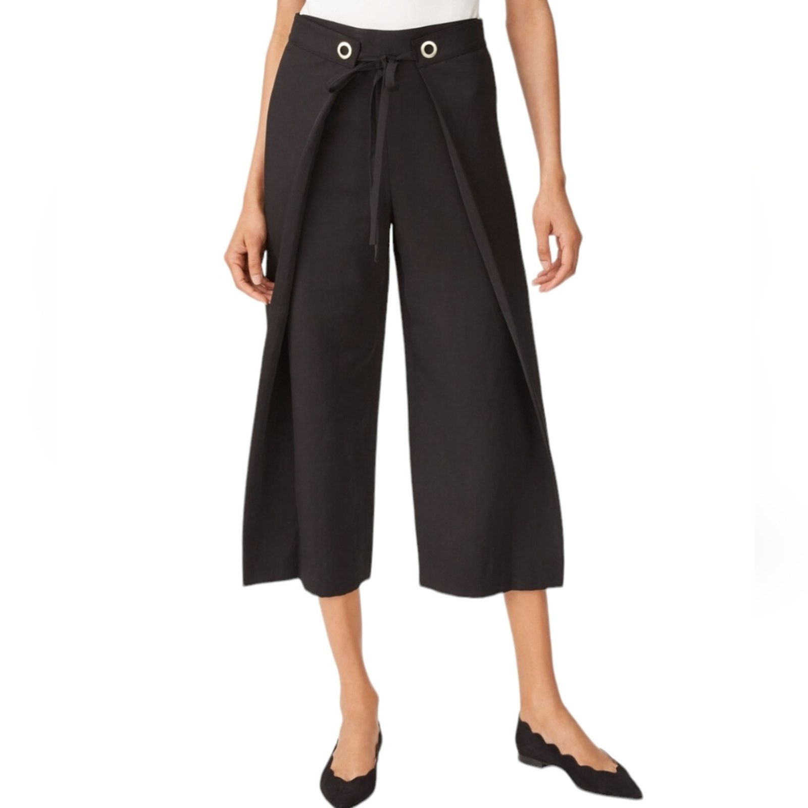 Club Monaco Club Monaco Janetta Crop Wide Leg Pants 0 Size 25" / US 0 / IT 36 - 1 Thumbnail
