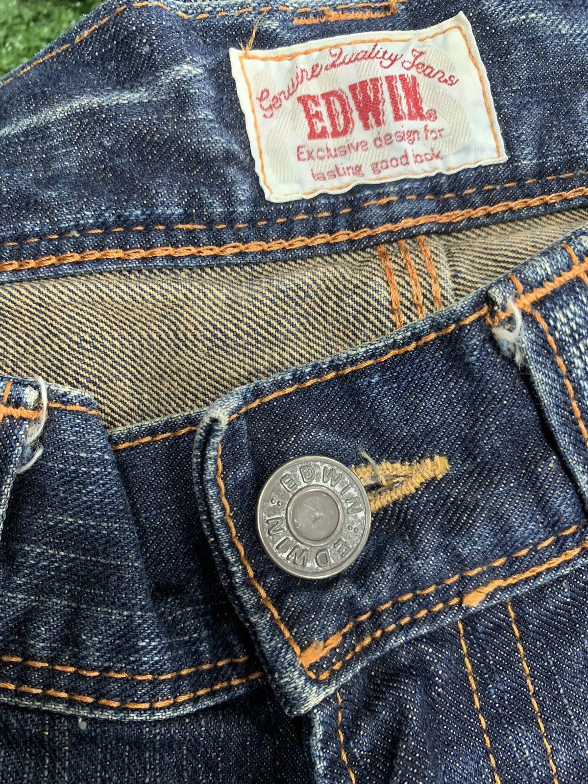 Edwin FLARE EDWIN XV BUCKLE BACK DENIM. Size US 33 - 8 Thumbnail