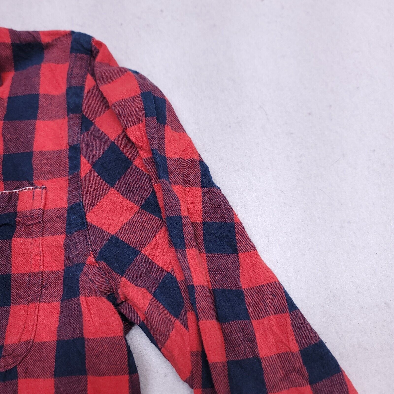 Boston Traders Boston Traders Buffalo Check Flannel Shirt Mens Size M Red Size US M / EU 48-50 / 2 - 5 Thumbnail