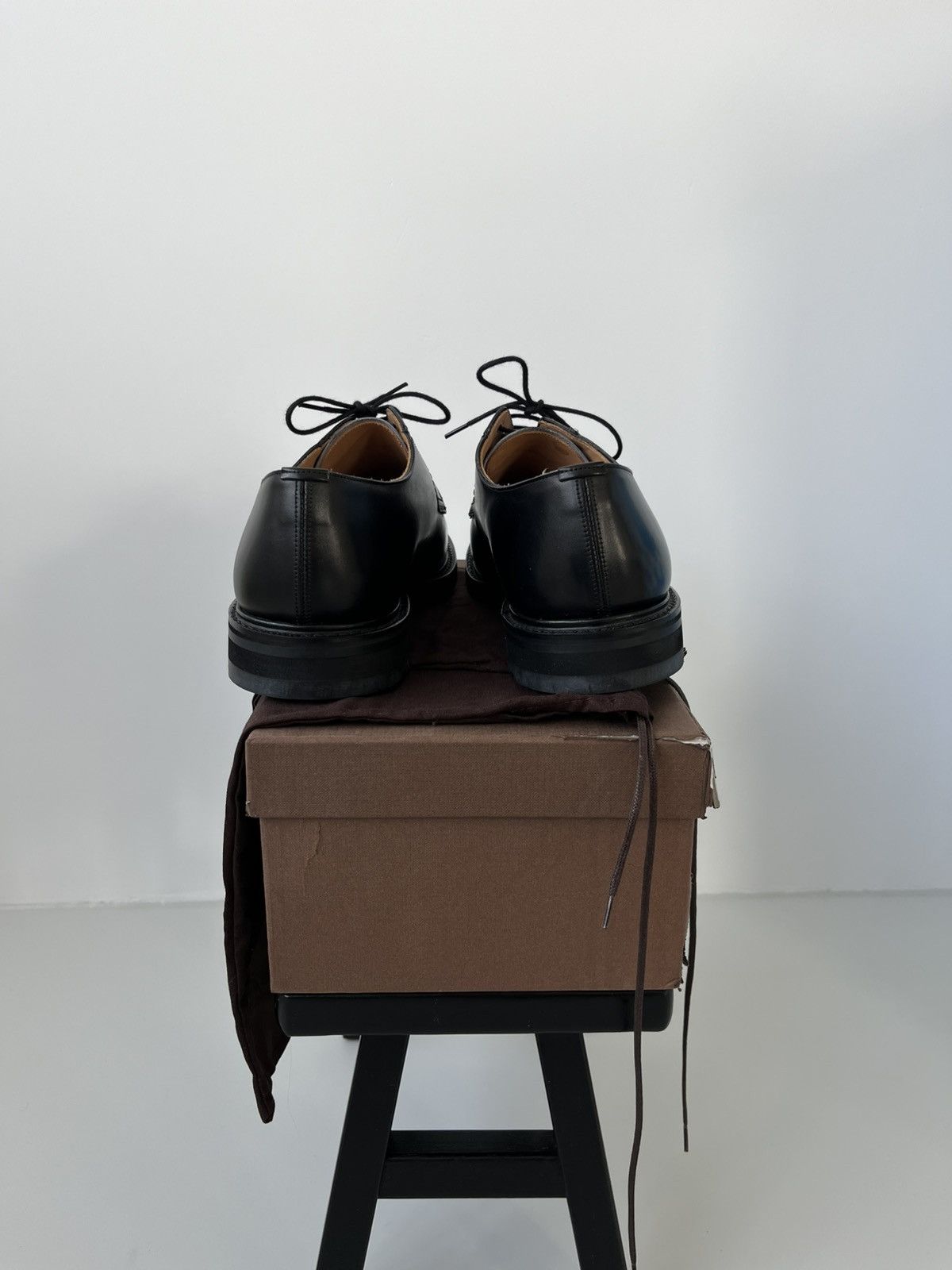 Church's Woodbridhe/shannon black leather derby Size US 10 / EU 43 - 6 Thumbnail