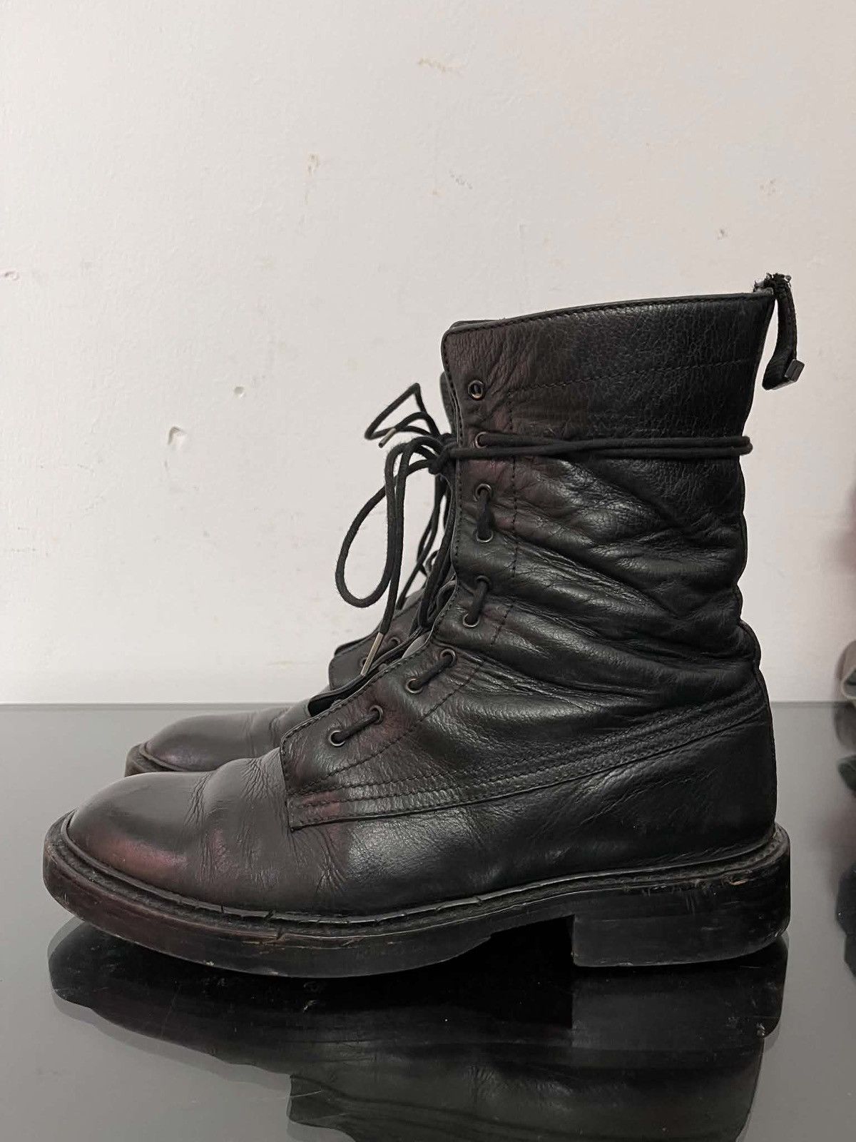 Dior DIOR HOMME AW07 "Navigate" COMBAT BOOTS BY HEDI SLIMANE Size US 8.5 / EU 41-42 - 1 Thumbnail
