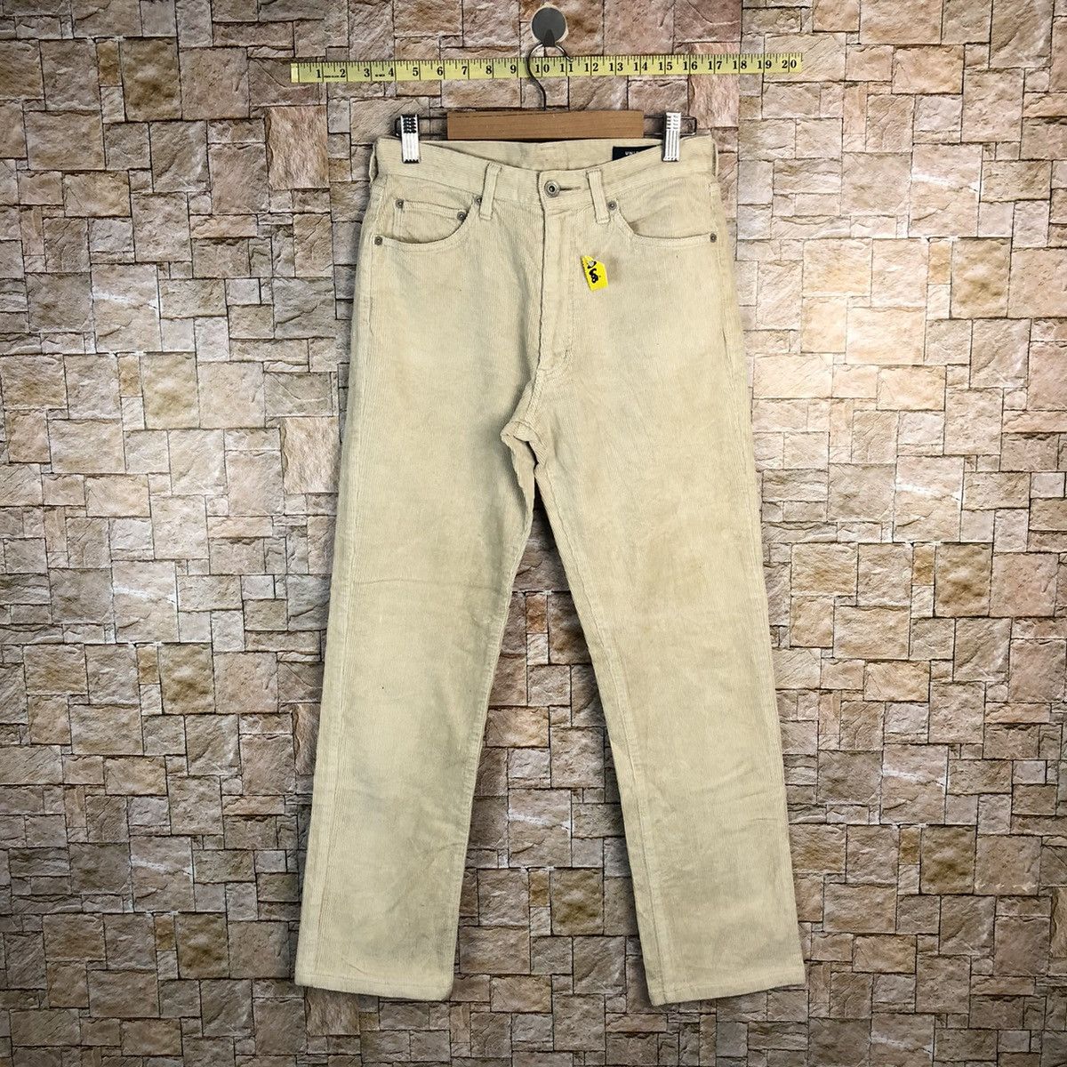 Uniqlo Uniqlo vintage White corduroy Pants #A603 Size 25" / US 0 / IT 36 - 1 Thumbnail