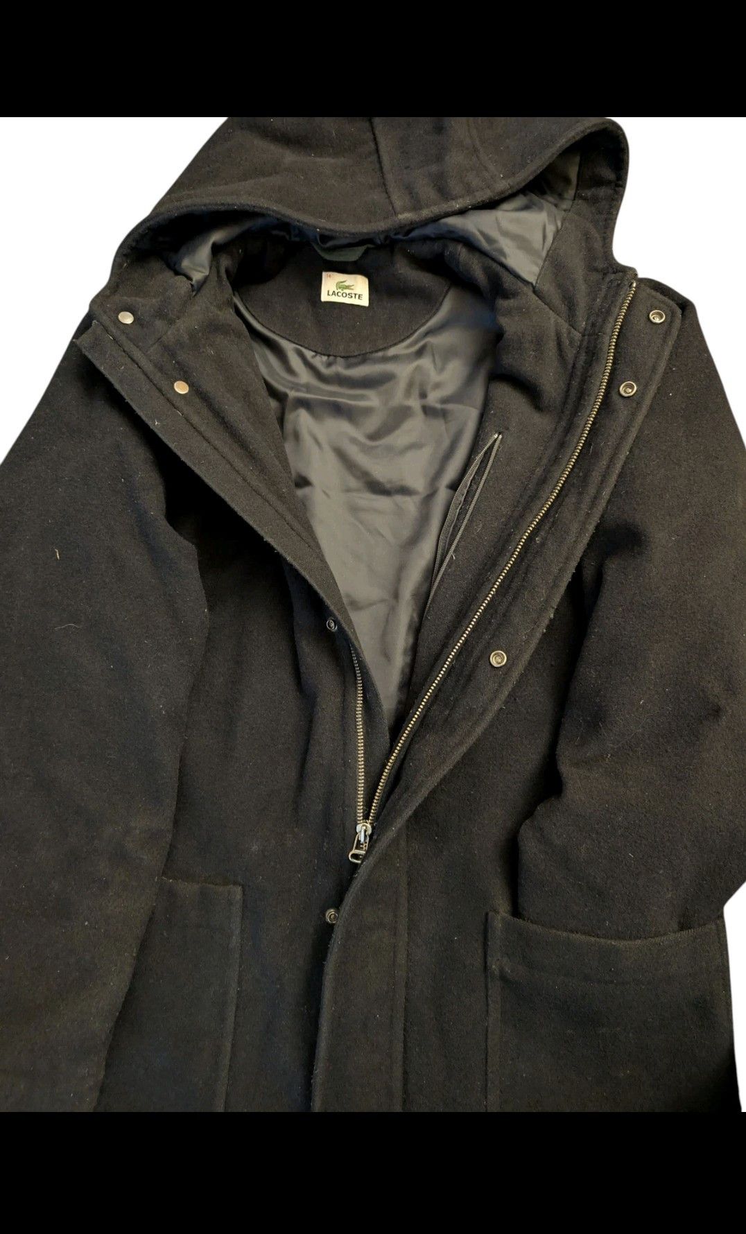 Lacoste Wool coat Size US M / EU 48-50 / 2 - 4 Thumbnail