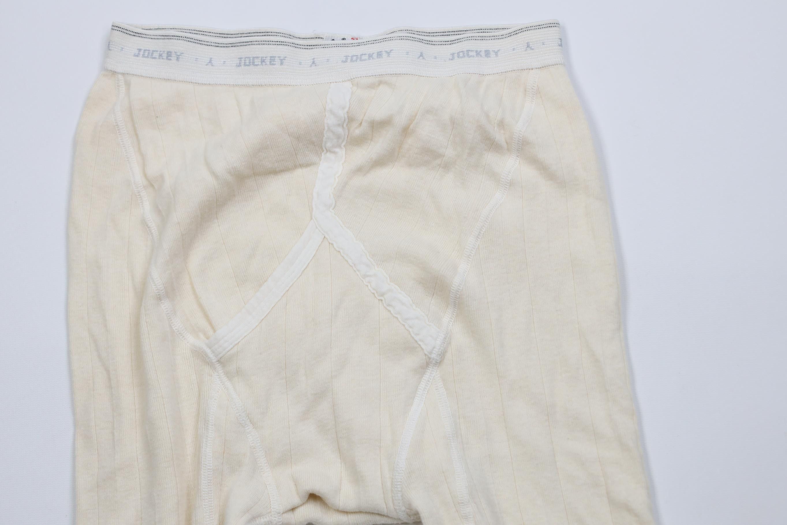 Jockey Vintage 40s Jockey Coopers Front Thermal Knit Pants USA Size US 34 / EU 50 - 2 Thumbnail