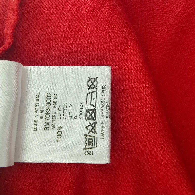 Givenchy Givenchy Classic Red Printed Short Sleeve T-Shirt, Size M Size US M / EU 48-50 / 2 - 6 Thumbnail