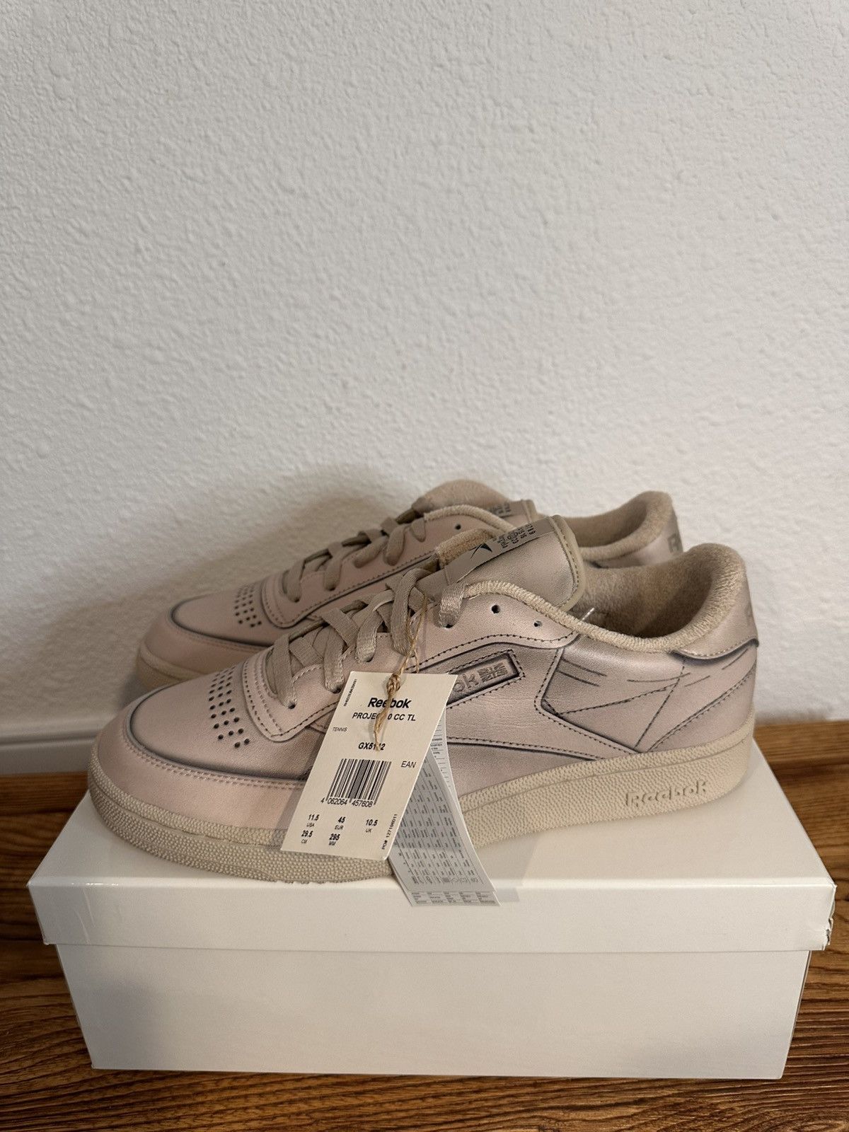 Maison Margiela × Reebok Margiela x Reebok Club C “tan” size 11.5