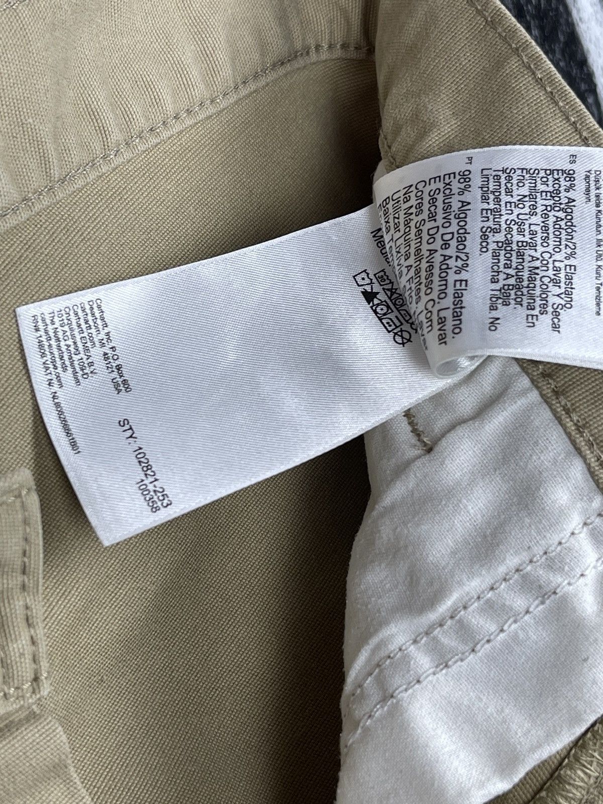 Carhartt Carhartt Y2K Beige Straight Fit Pants Men’s Size W30 L30 Size US 30 / EU 46 - 12 Thumbnail