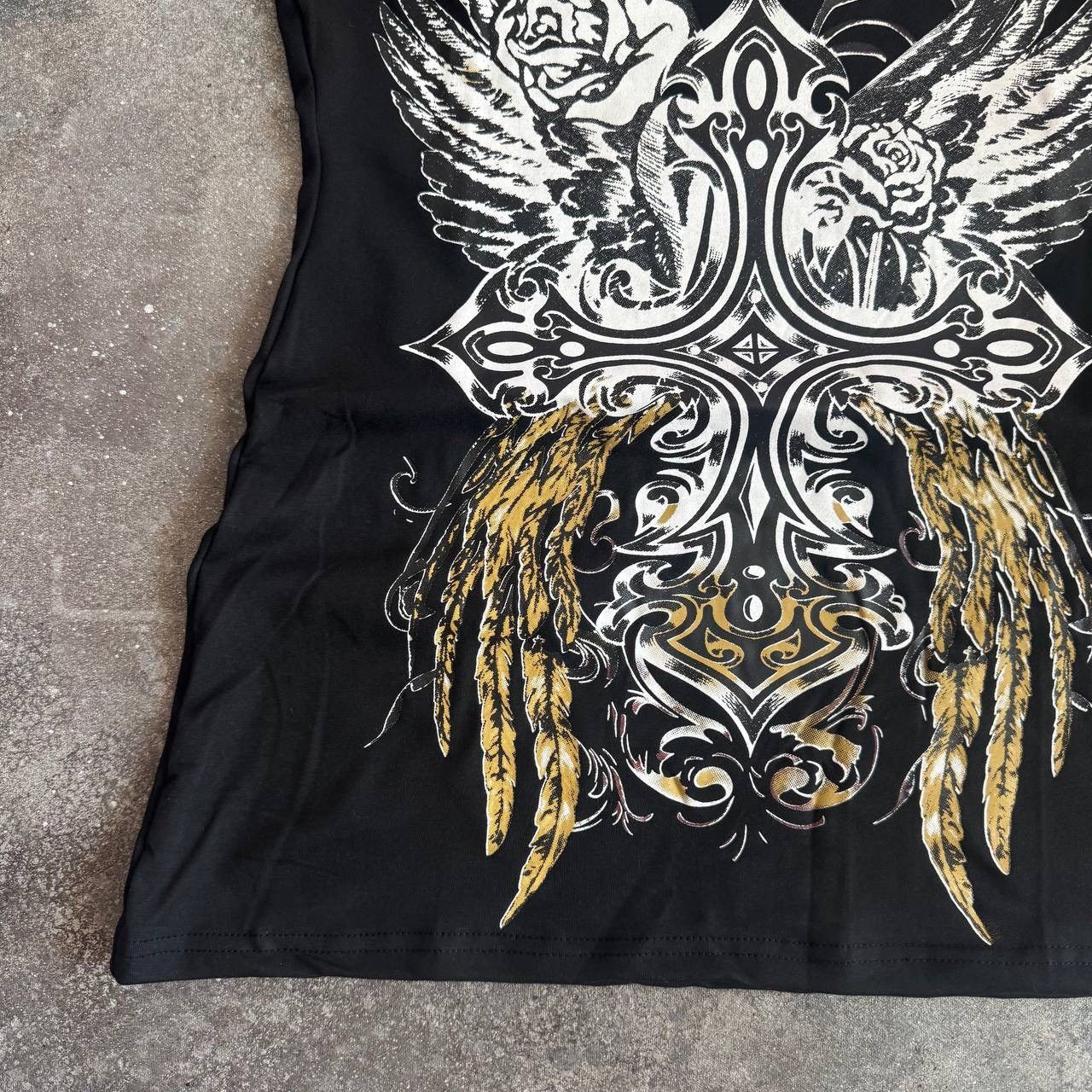 Vintage Super Sexy Gothic Y2K Vintage Tank Top Size M / US 6-8 / IT 42-44 - 5 Thumbnail