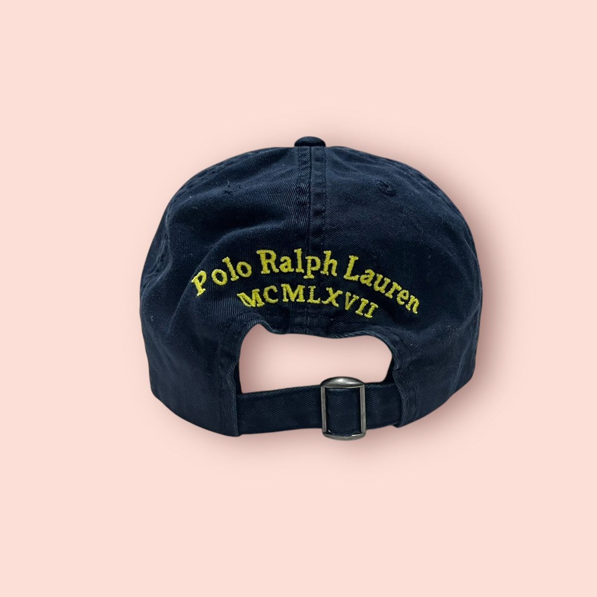 Polo Ralph Lauren × RRL Ralph Lauren × Ralph Lauren VINTAGE POLO RALPH LAUREN NO.3 BIG PONY STRAPBACK Size ONE SIZE - 11 Thumbnail