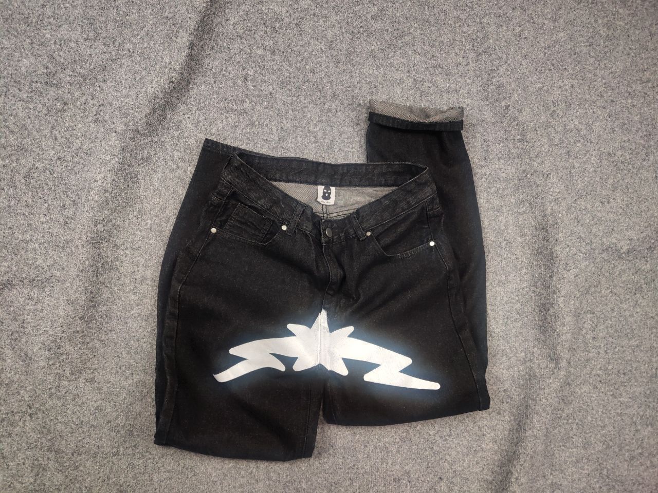 Vintage Retro Rarri Vintage Denim Vintage jeans star Bape Style Y2K Size US 32 / EU 48 - 4 Thumbnail